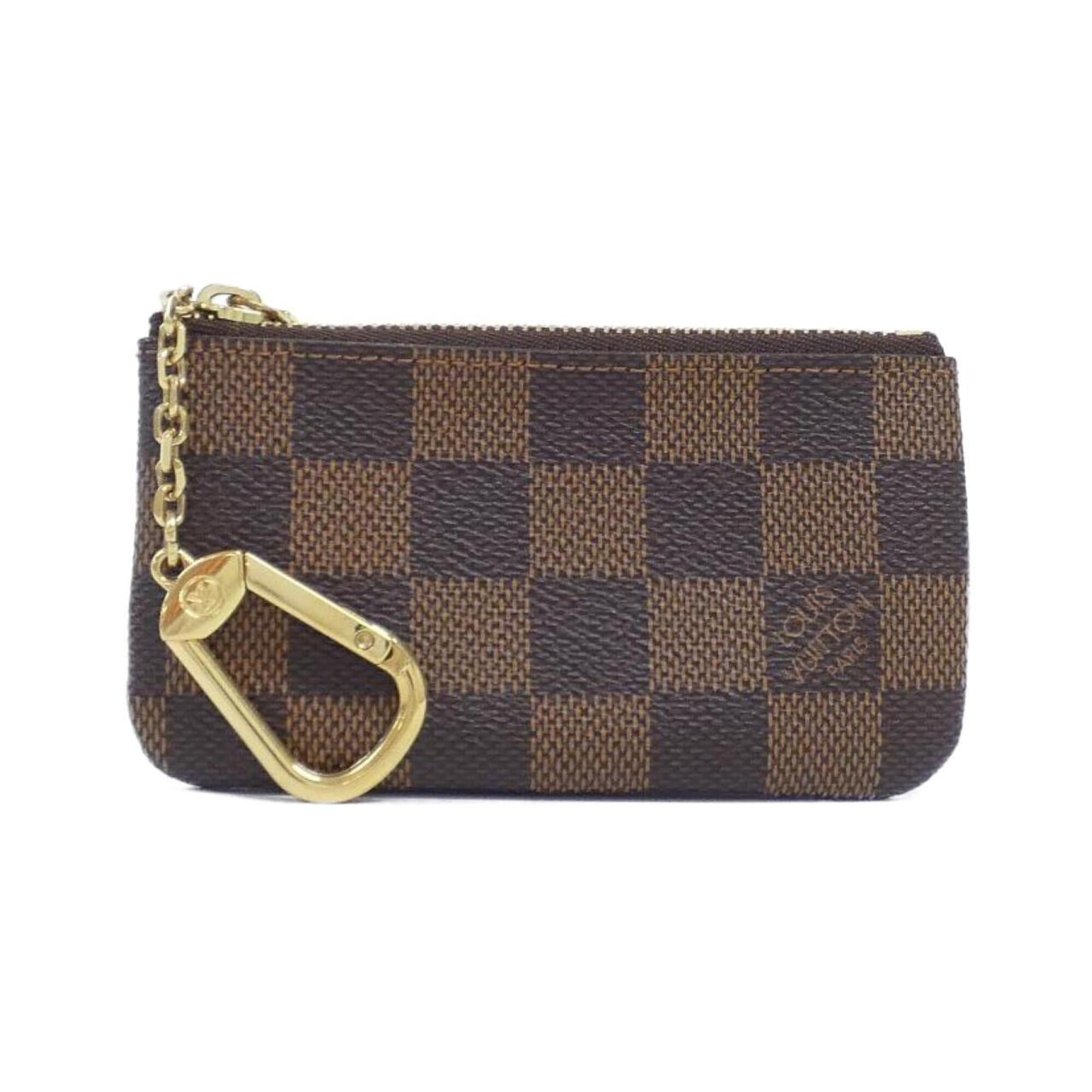 Louis Vuitton Damier Ebene Coated Canvas Coin Purse/Coin Case (Pre-Owned)