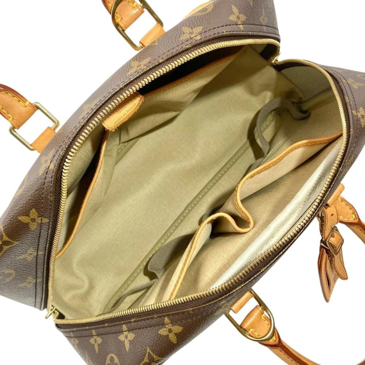 Louis Vuitton Brown Monogram Canvas Handbag (Pre-Owned)