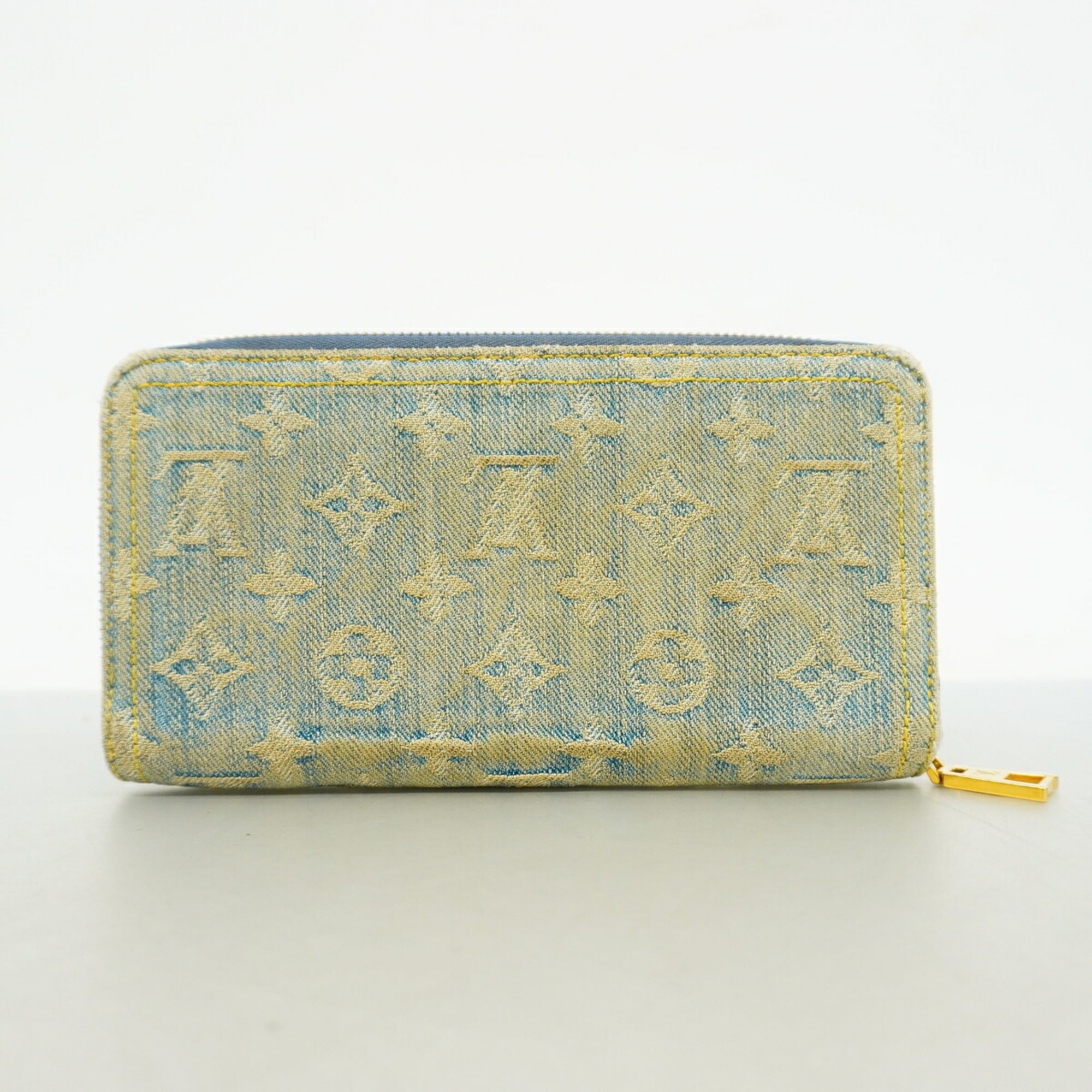 Louis Vuitton Blue Long Wallet (Bi-Fold) (Pre-Owned)