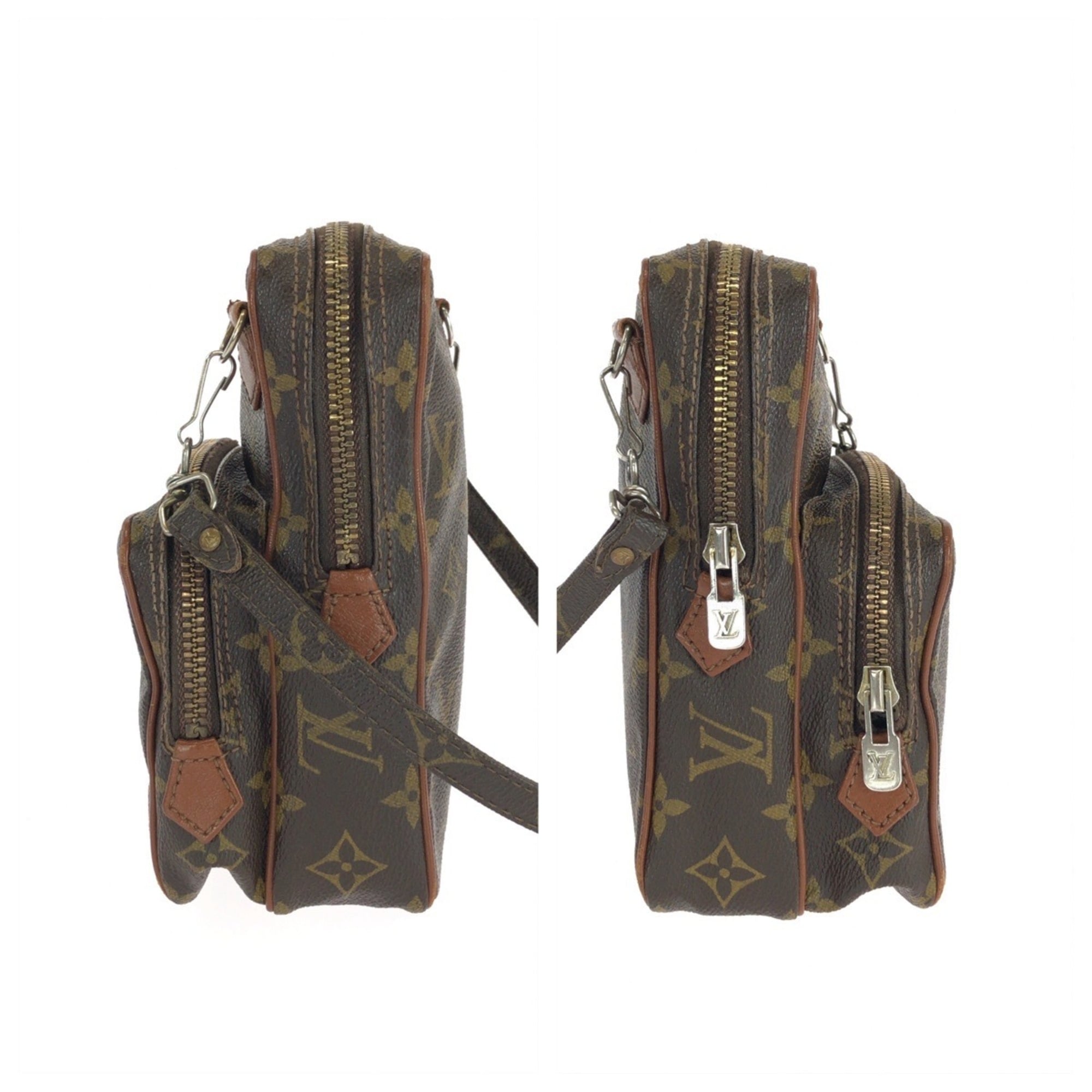 Louis Vuitton Brown Monogram Pvc Pochette Shoulder Bag (Pre-Owned)