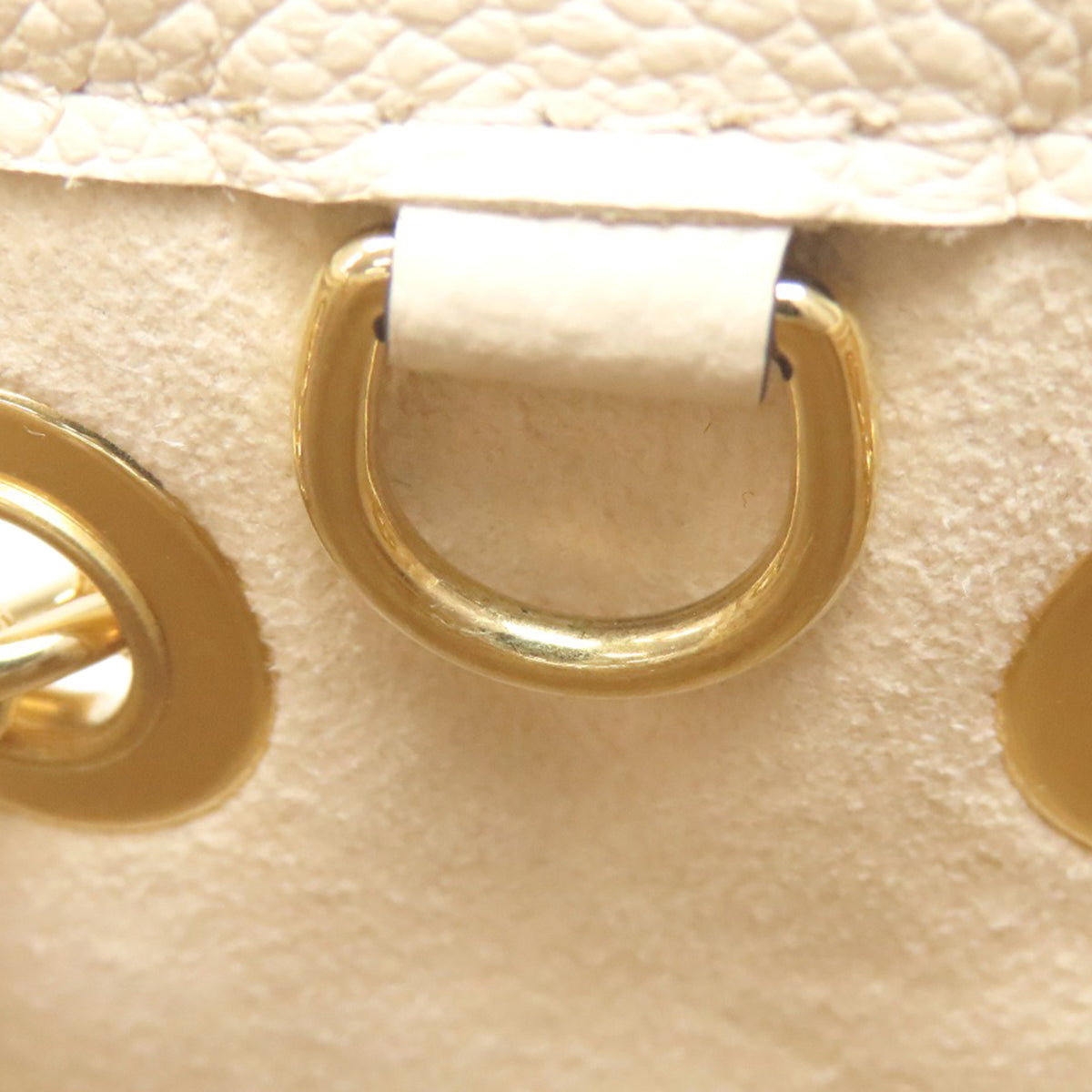 Louis Vuitton Cream Monogram Empreinte Handbag Pouch (Pre-Owned)