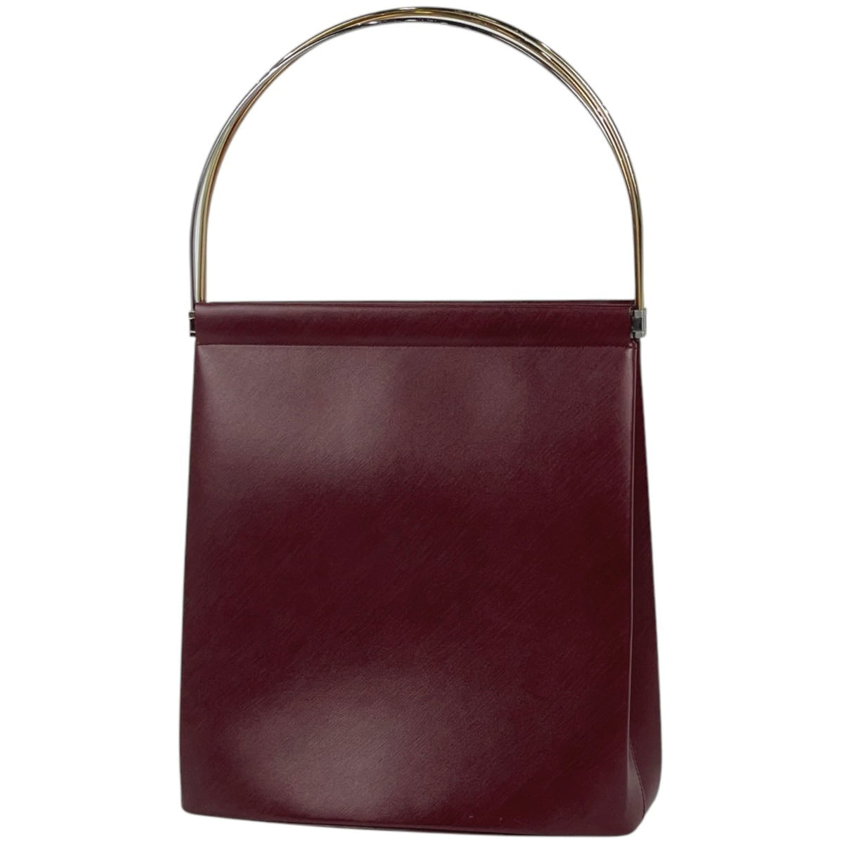 Cartier Trinity Bordeaux Leather Handbag (Pre-Owned)