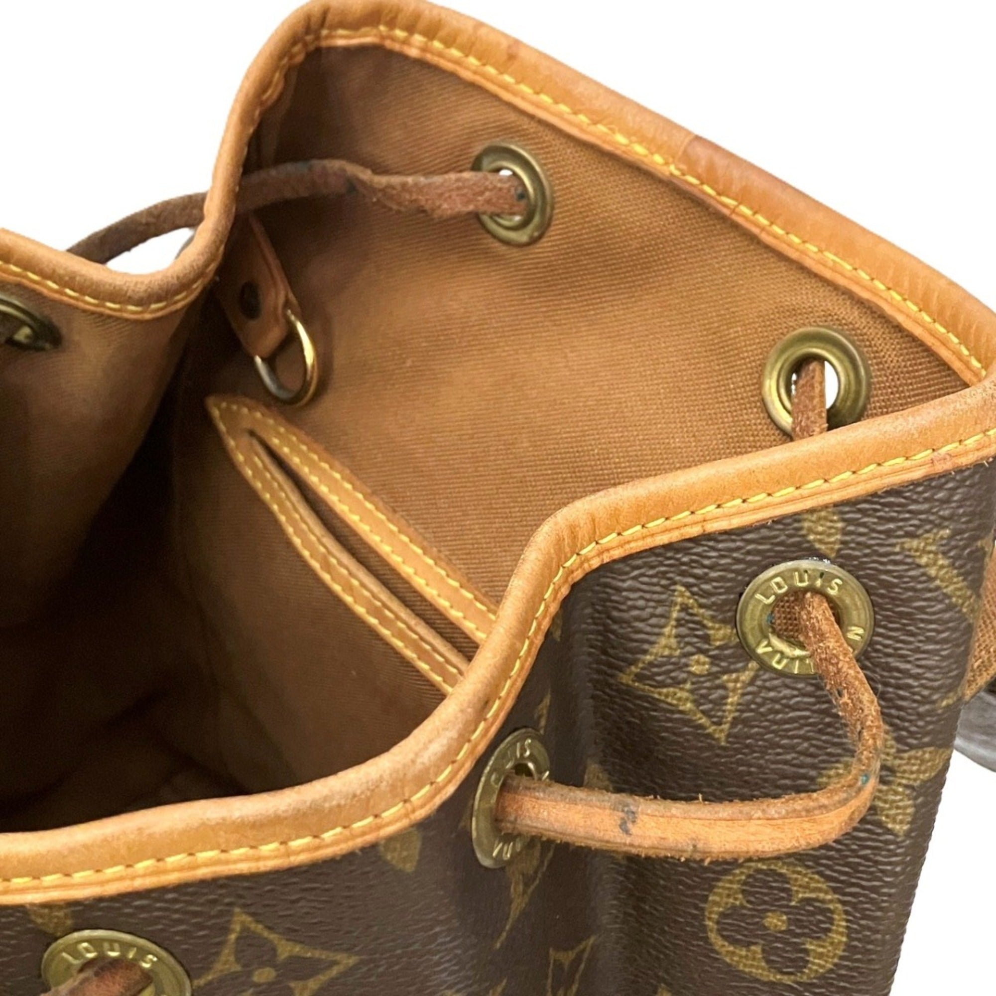 Louis Vuitton Brown Monogram Backpack (Pre-Owned)