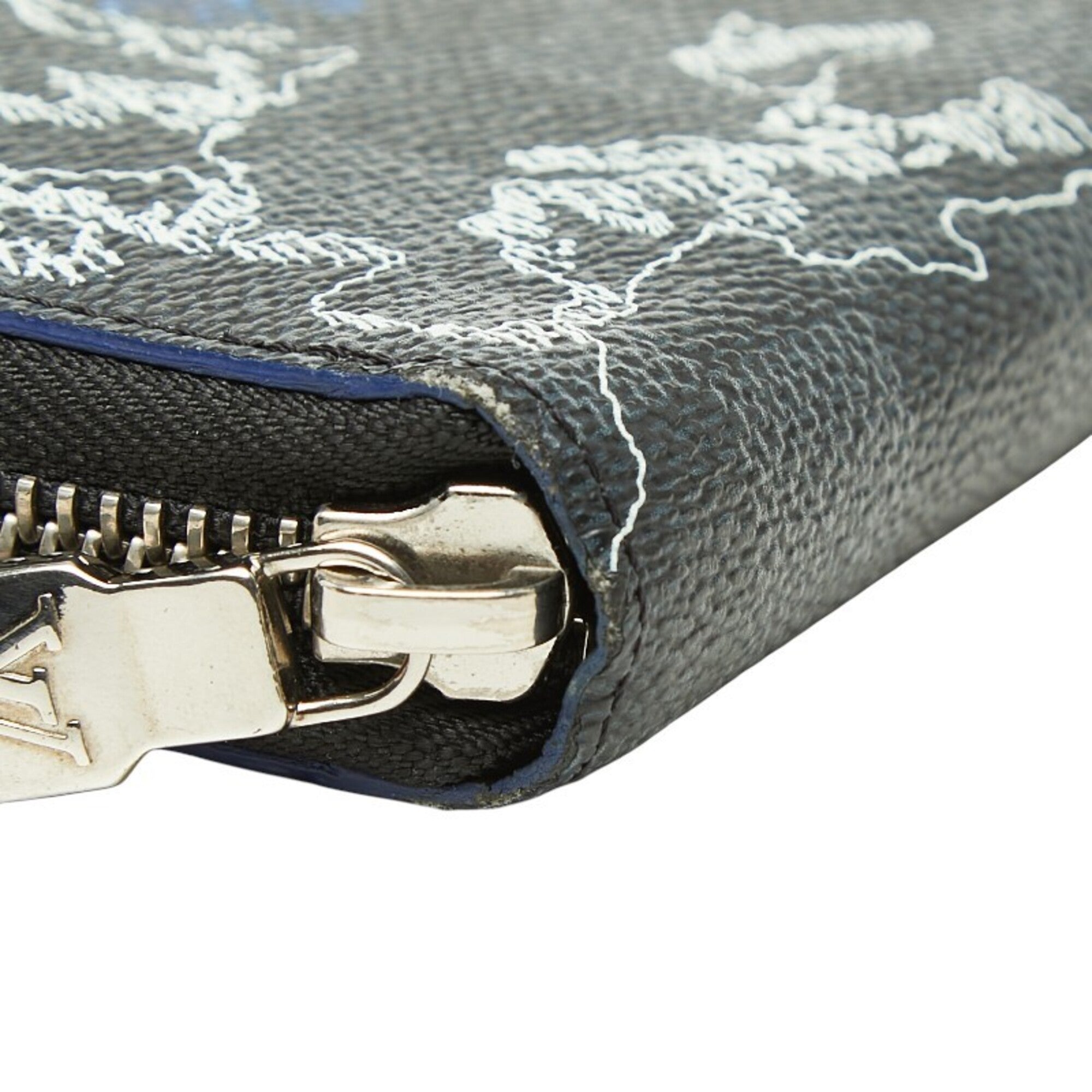 Louis Vuitton Pvc Leather Long Wallet (Bi-Fold) (Pre-Owned)