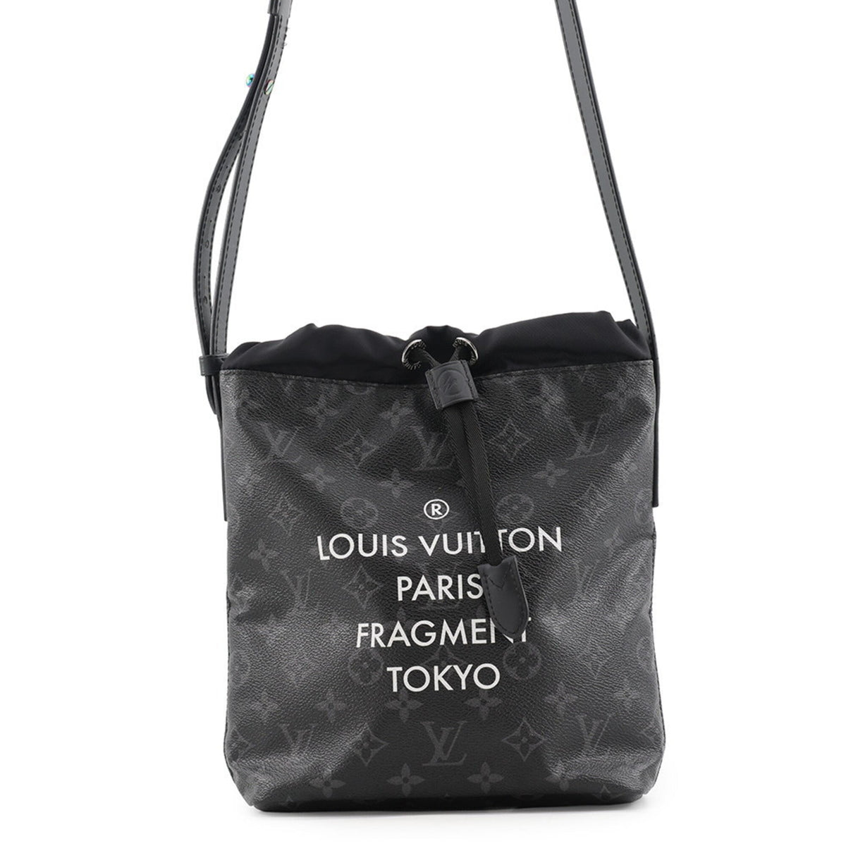Louis Vuitton Monogram Eclipse Black Noir Monogram Eclipse Shoulder Bag (Pre-Owned)