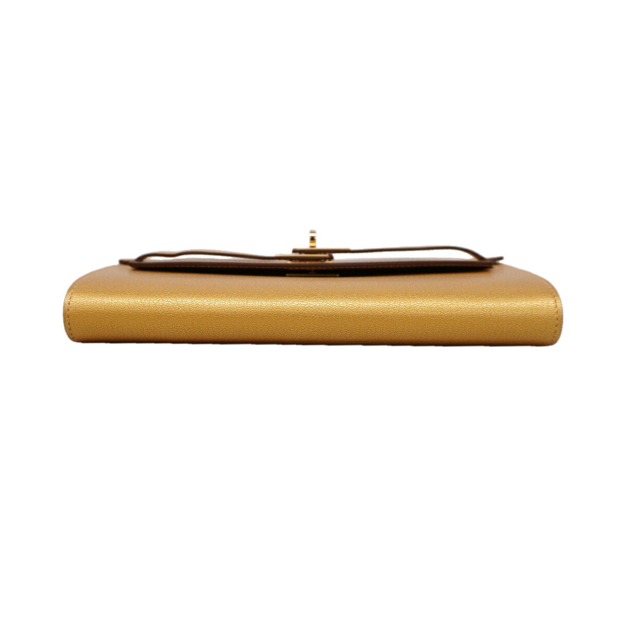 Hermes Gold Chain/Shoulder Wallet (Pre-Owned)