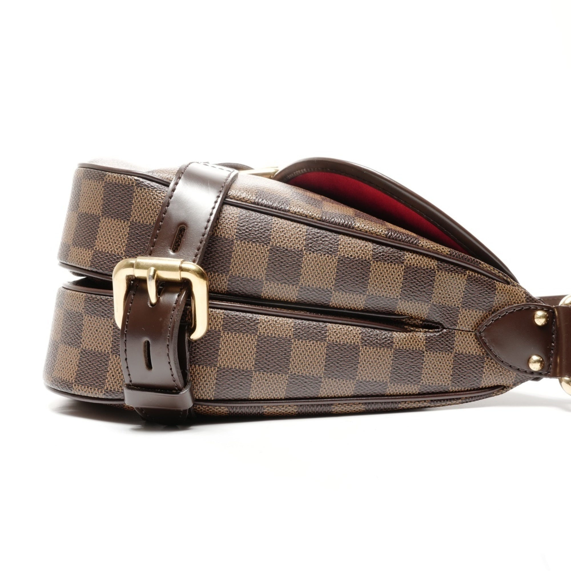 Louis Vuitton Damier Brown Damier Canvas Shoulder Bag (Pre-Owned)