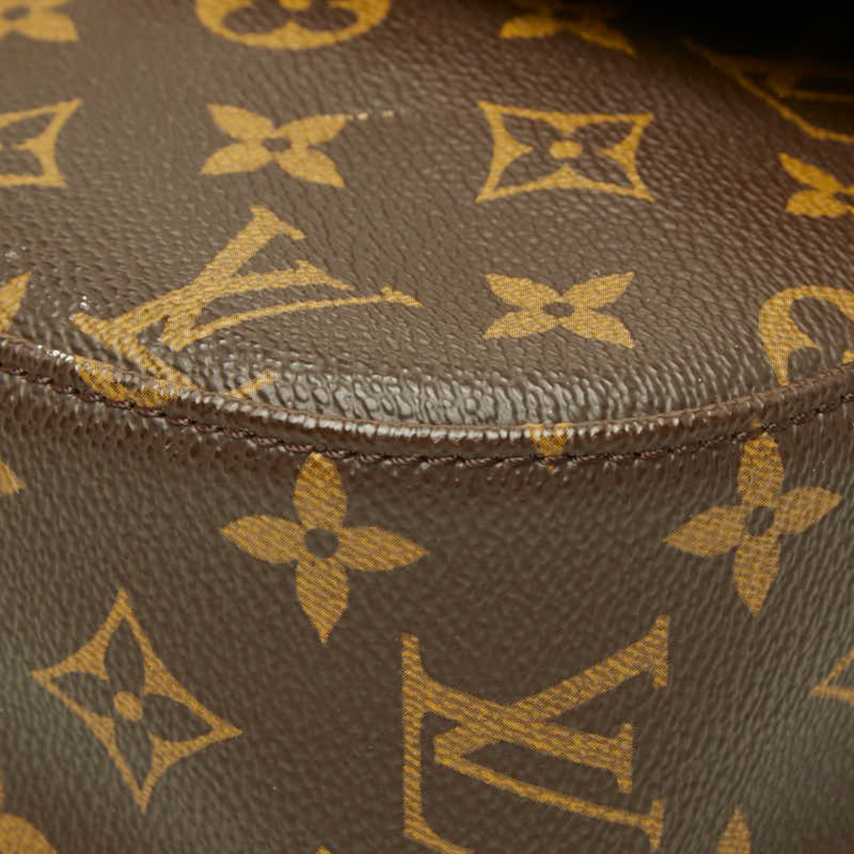 Louis Vuitton Brown Pvc Leather Shoulder Bag (Pre-Owned)