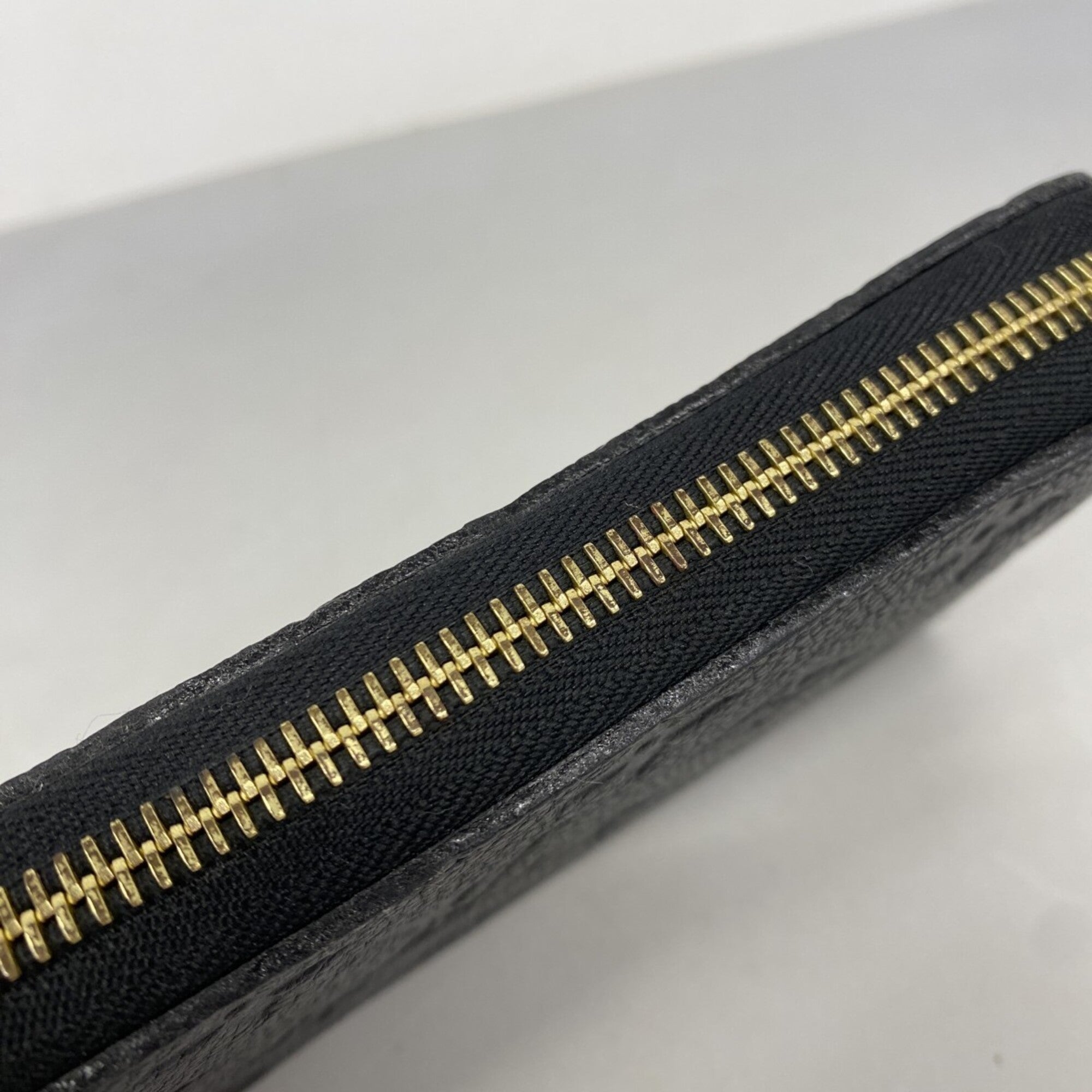 Louis Vuitton Noir Long Wallet (Bi-Fold) (Pre-Owned)