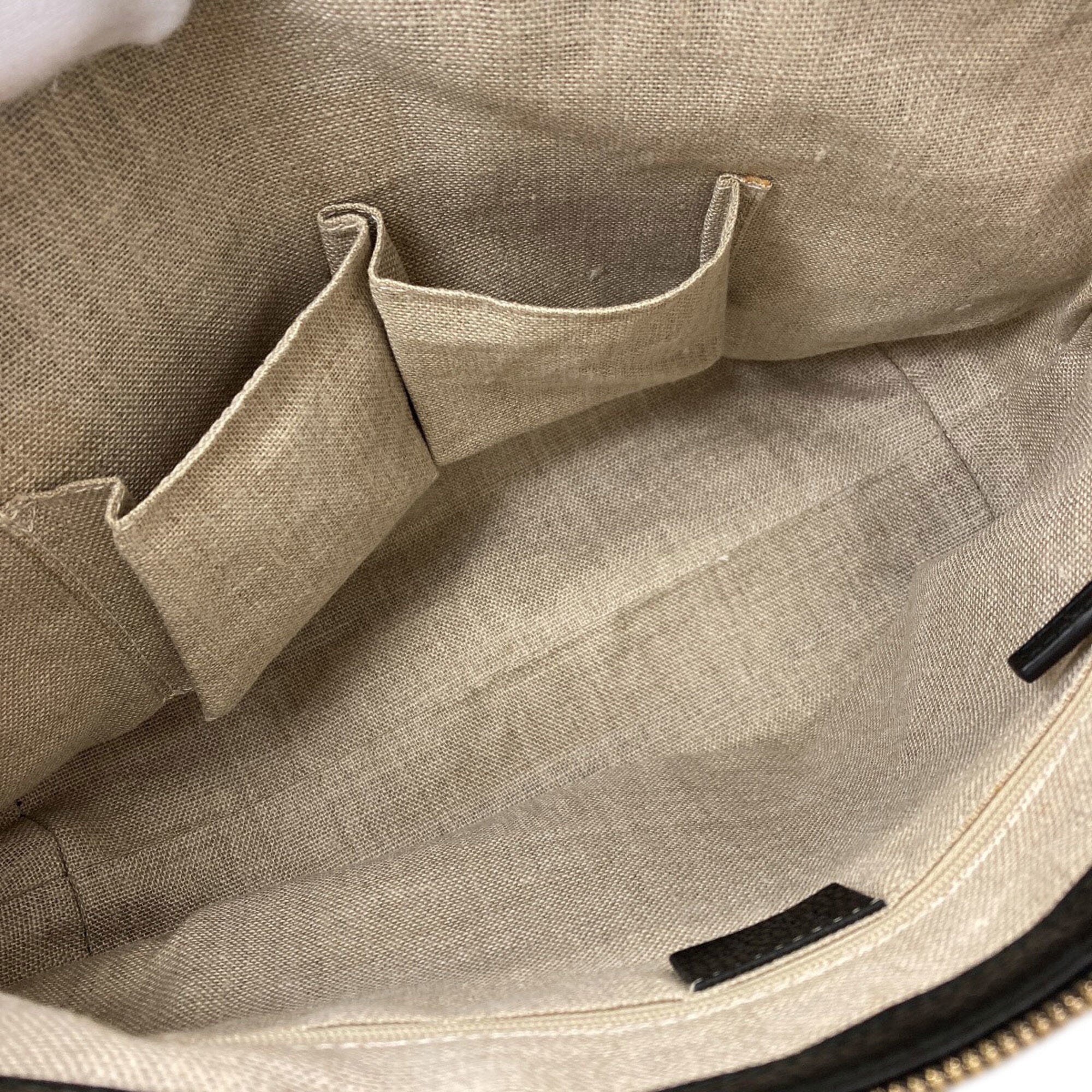 Gucci Black Leather Handbag (Pre-Owned)