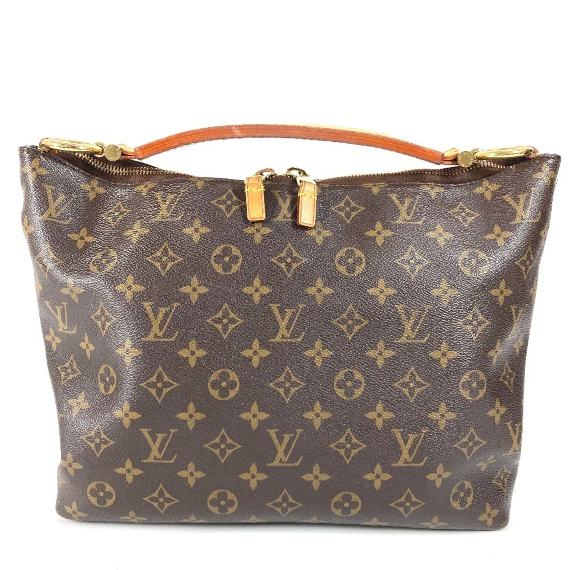 Louis Vuitton Monogram Brown Monogram Shoulder Bag Tote Bag (Pre-Owned)