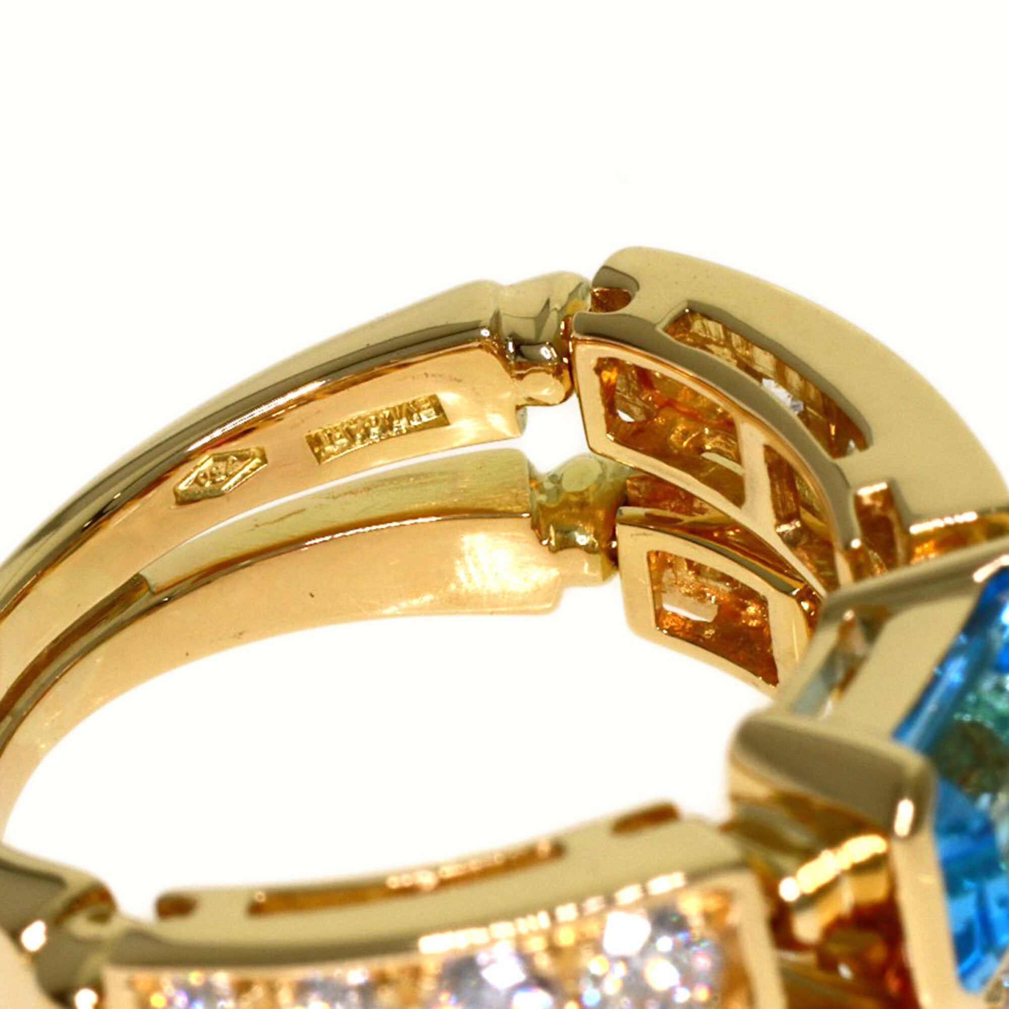 Bvlgari Yellow Gold Yellow Gold Band Ring (Pre-Owned)