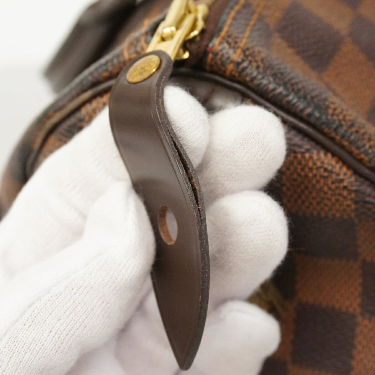 Louis Vuitton Ebene Handbag (Pre-Owned)