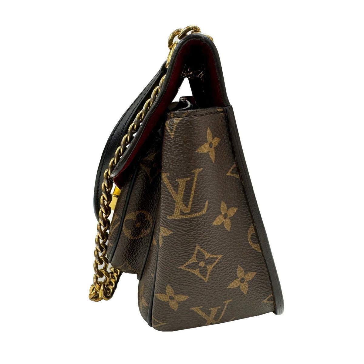 Louis Vuitton Monogram Black Brown Monogram Leather Shoulder Bag (Pre-Owned)