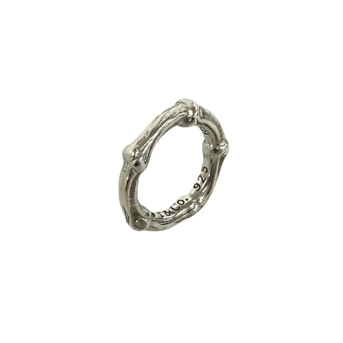 Tiffany Silver Silver 925 Band Ring (Pre-Owned)