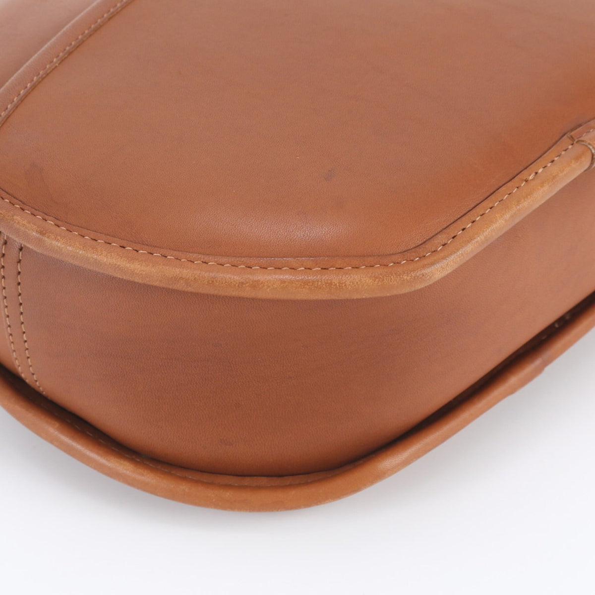 Coach Brown Leather Crossbody Bag Shoulder Bag (Pre-Owned)