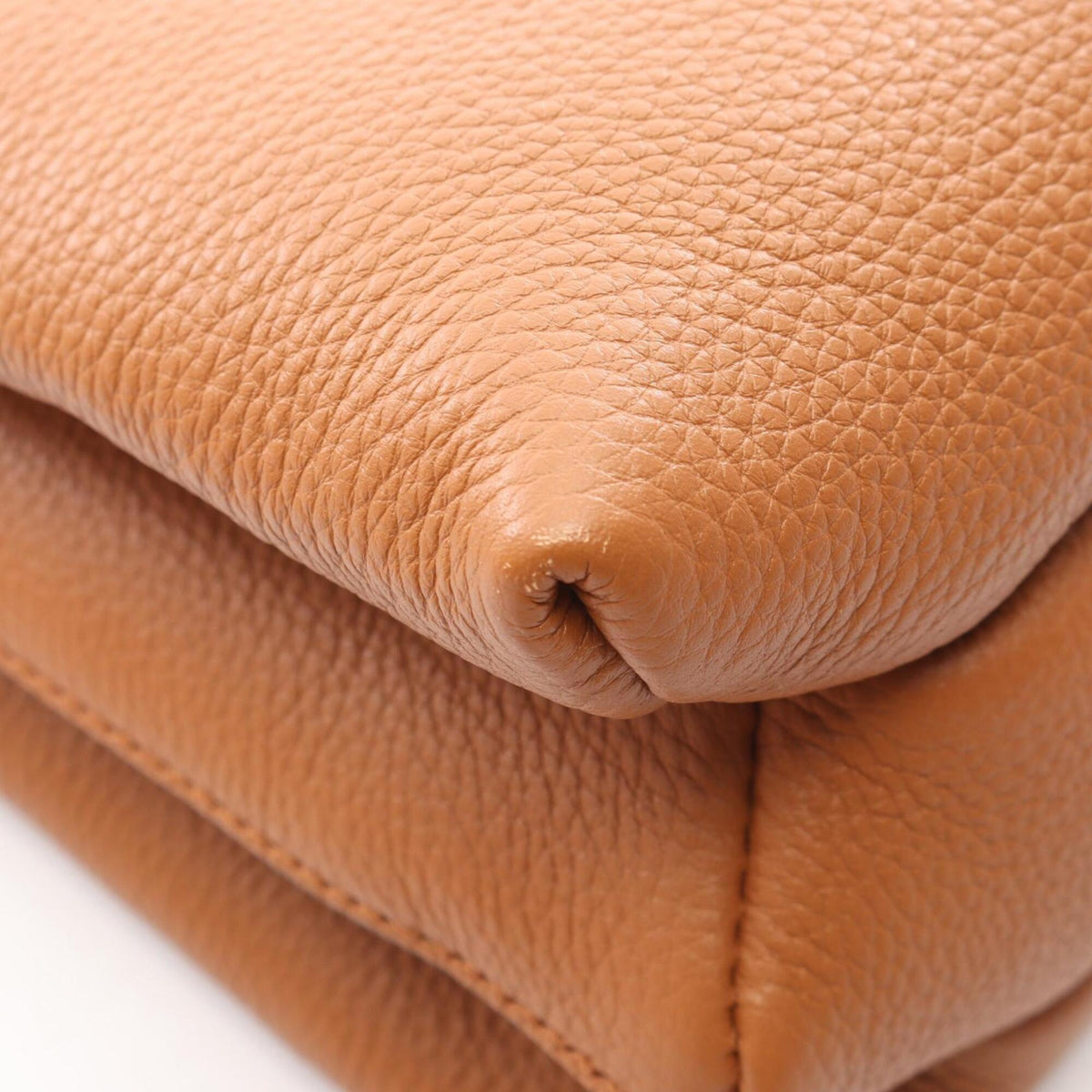 Tod's Brown Leather Handbag Shopping Bag (Pre-Owned)