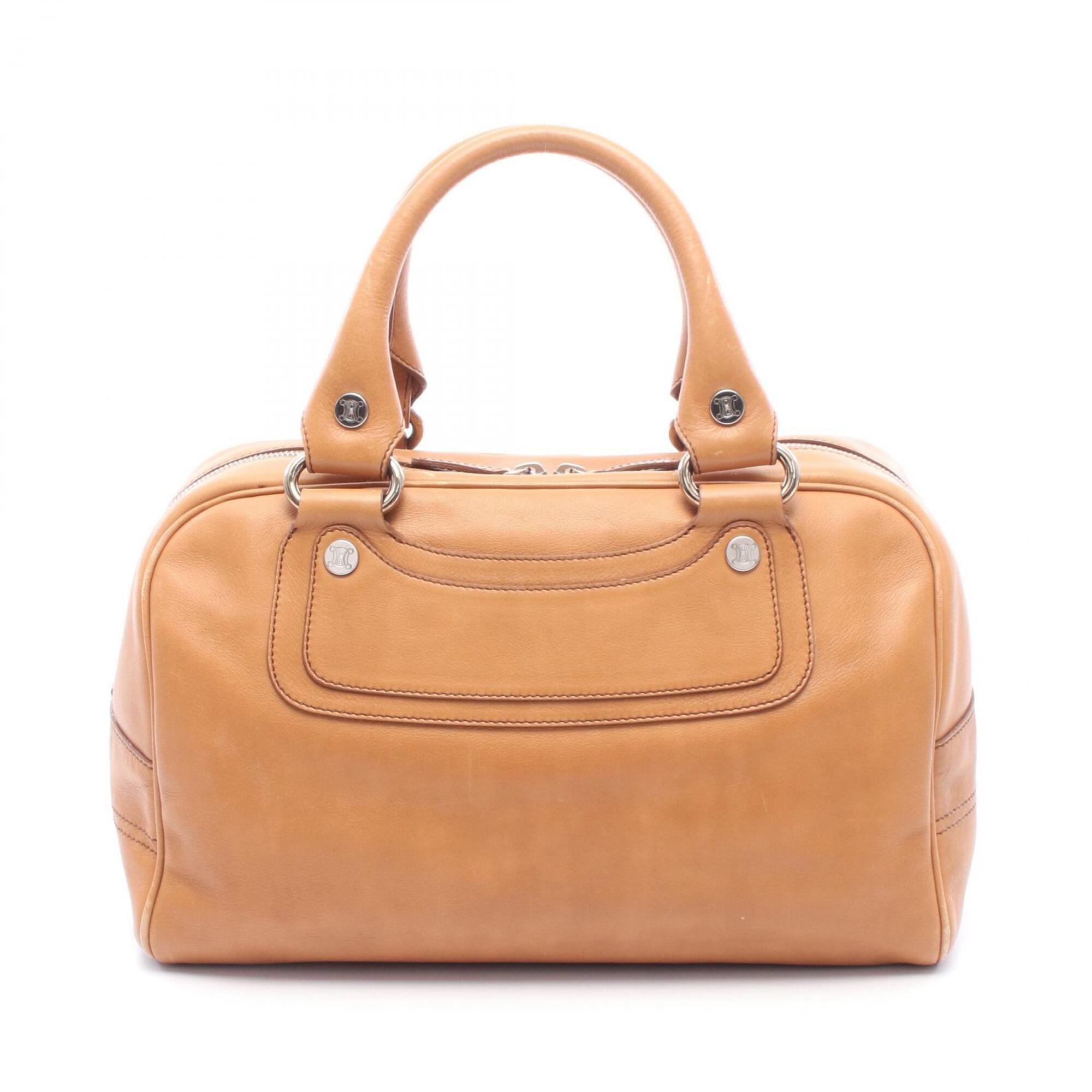 Celine Boogie Brown Leather Handbag (Pre-Owned)