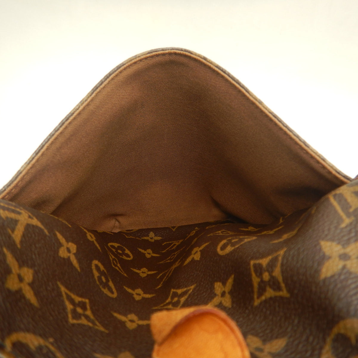 Louis Vuitton Black Brown Monogram Monogram Canvas Tote Bag (Pre-Owned)