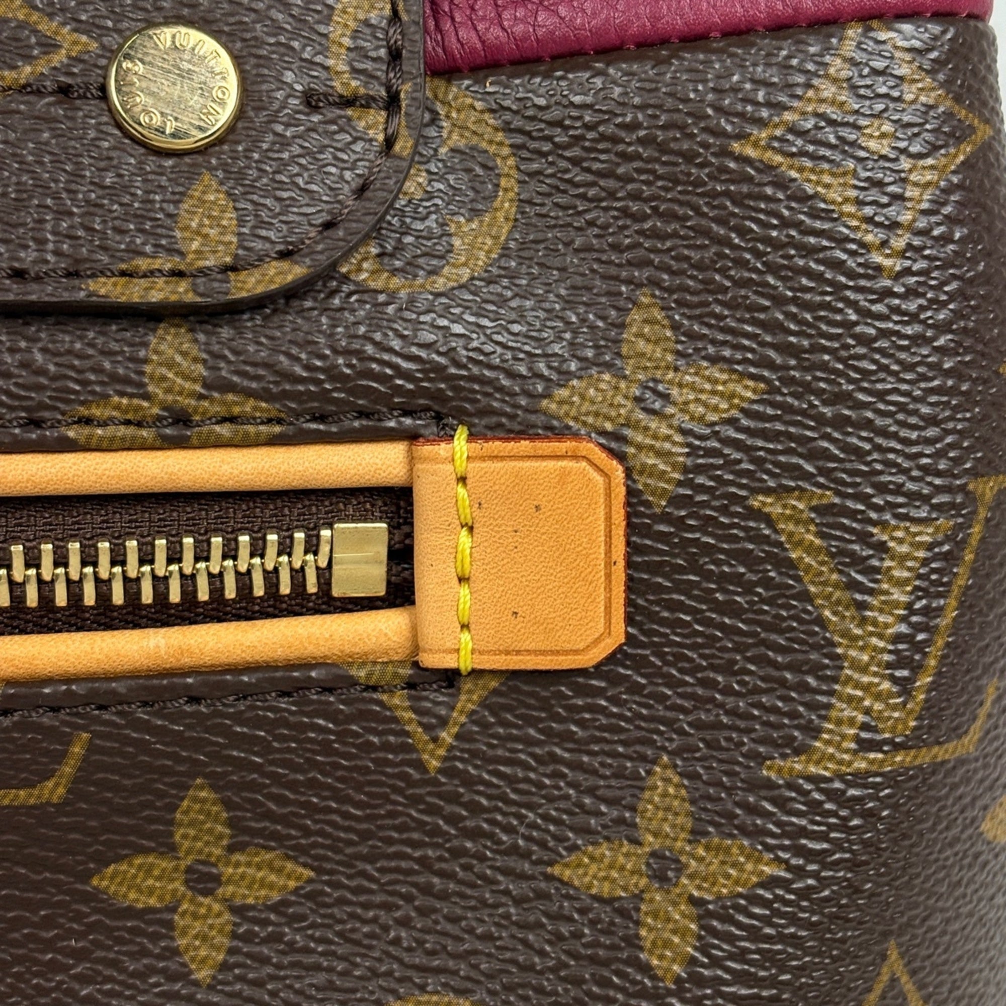 Louis Vuitton Brown Monogram Handbag Shoulder Bag Tote Bag (Pre-Owned)