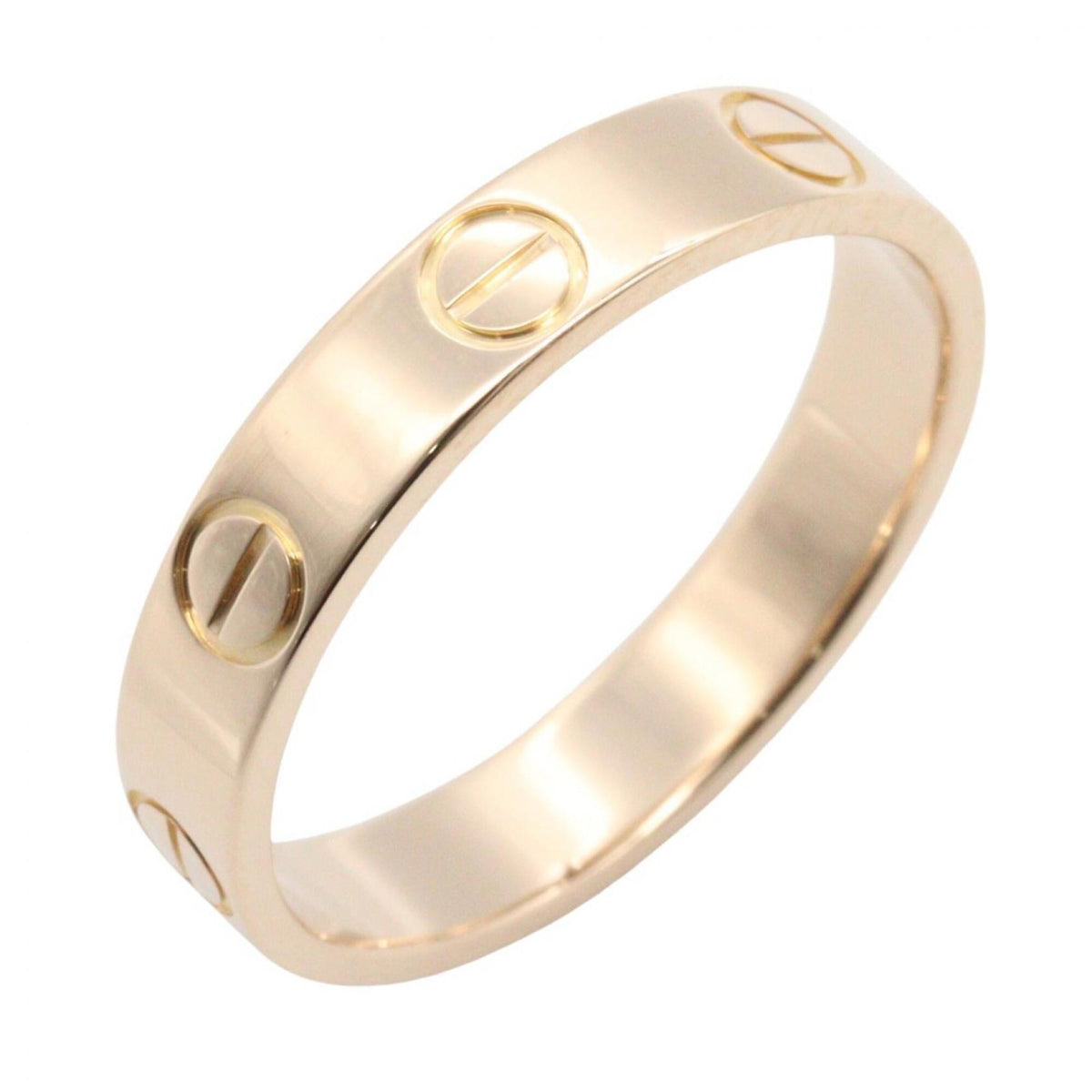 Cartier Gold Pink Gold (18K) Band Ring (Pre-Owned)