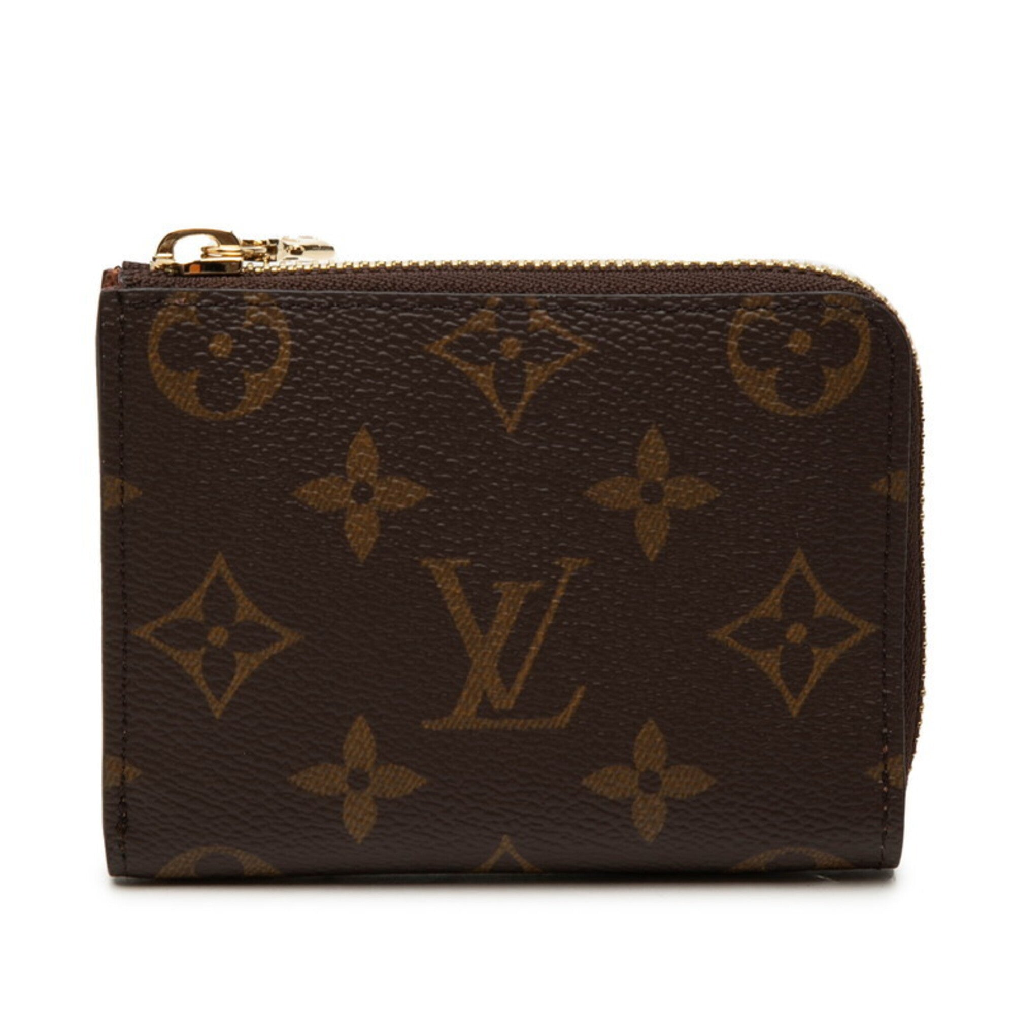 Louis Vuitton Brown Pvc Coin Purse/Coin Case (Pre-Owned)