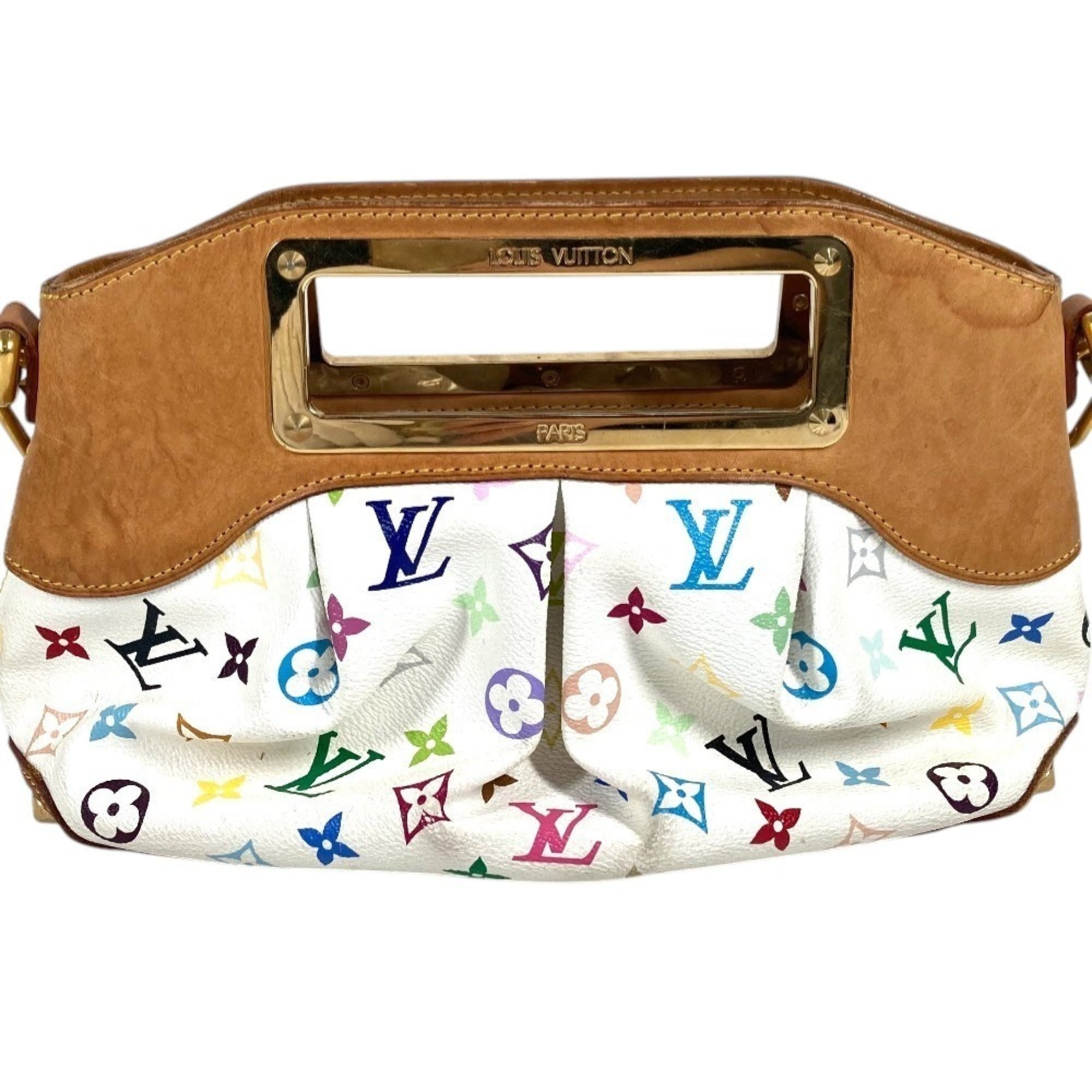 Louis Vuitton Monogram Multi-Color White Monogram Multicolore Handbag Shoulder Bag (Pre-Owned)