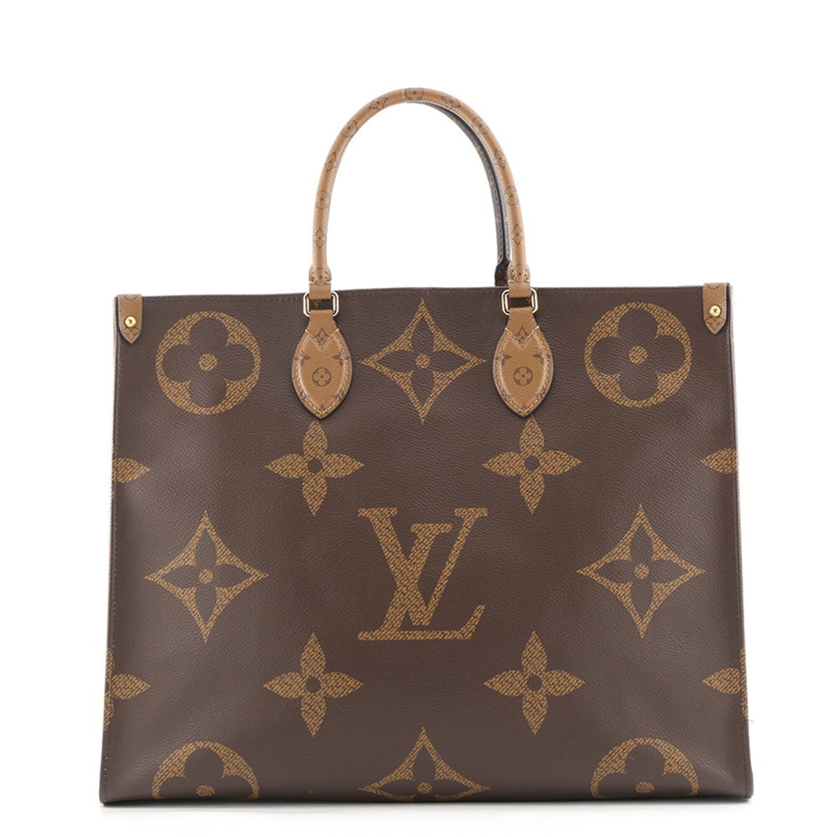 Louis Vuitton Monogram Reverse Red Color Monogram Reverse Handbag Shoulder Bag (Pre-Owned)