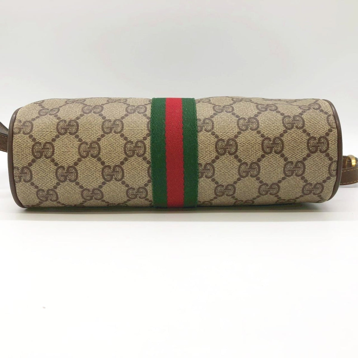 Gucci Brown Gg Supreme Shoulder Bag (Pre-Owned)