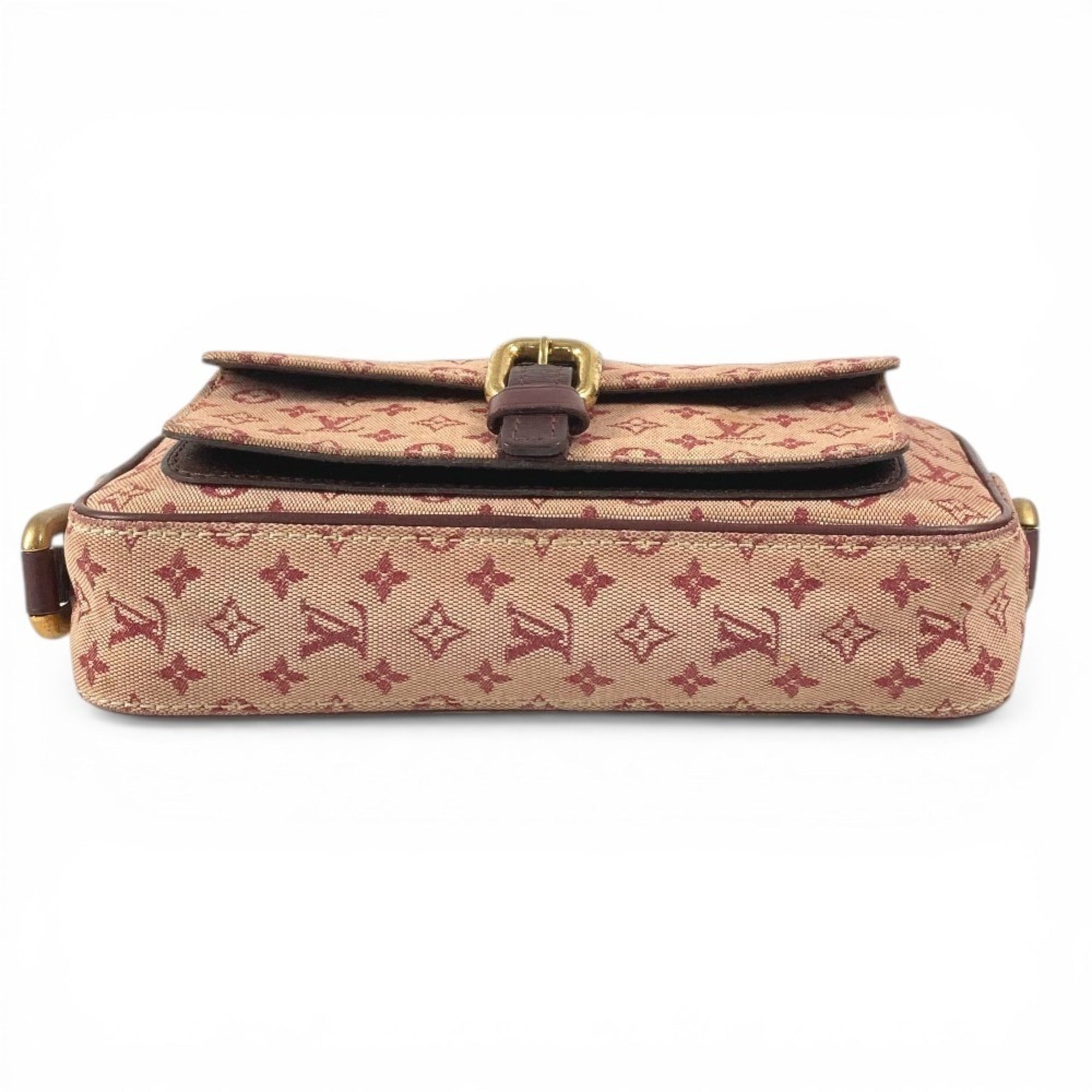 Louis Vuitton Monogram Mini Cherry Red Monogram Mini Pochette Shoulder Bag (Pre-Owned)