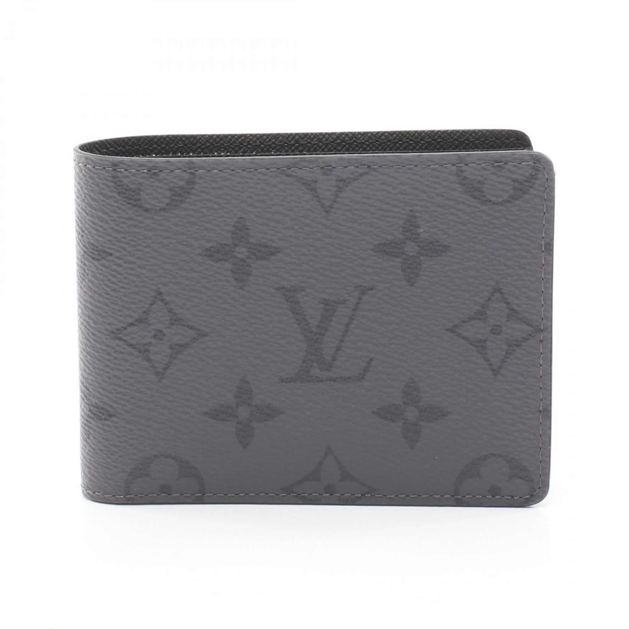 Louis Vuitton Gray Pvc Wallet (Bi-Fold) (Pre-Owned)