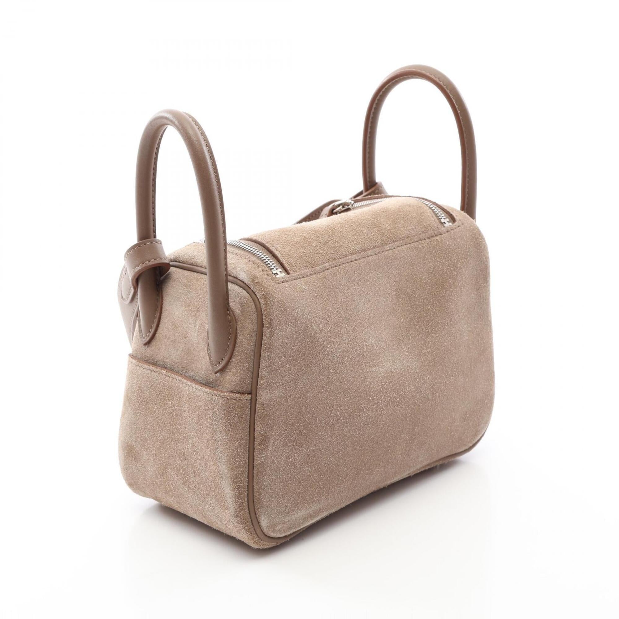 Hermes Beige Swift Leather Leather Handbag Shoulder Bag (Pre-Owned)