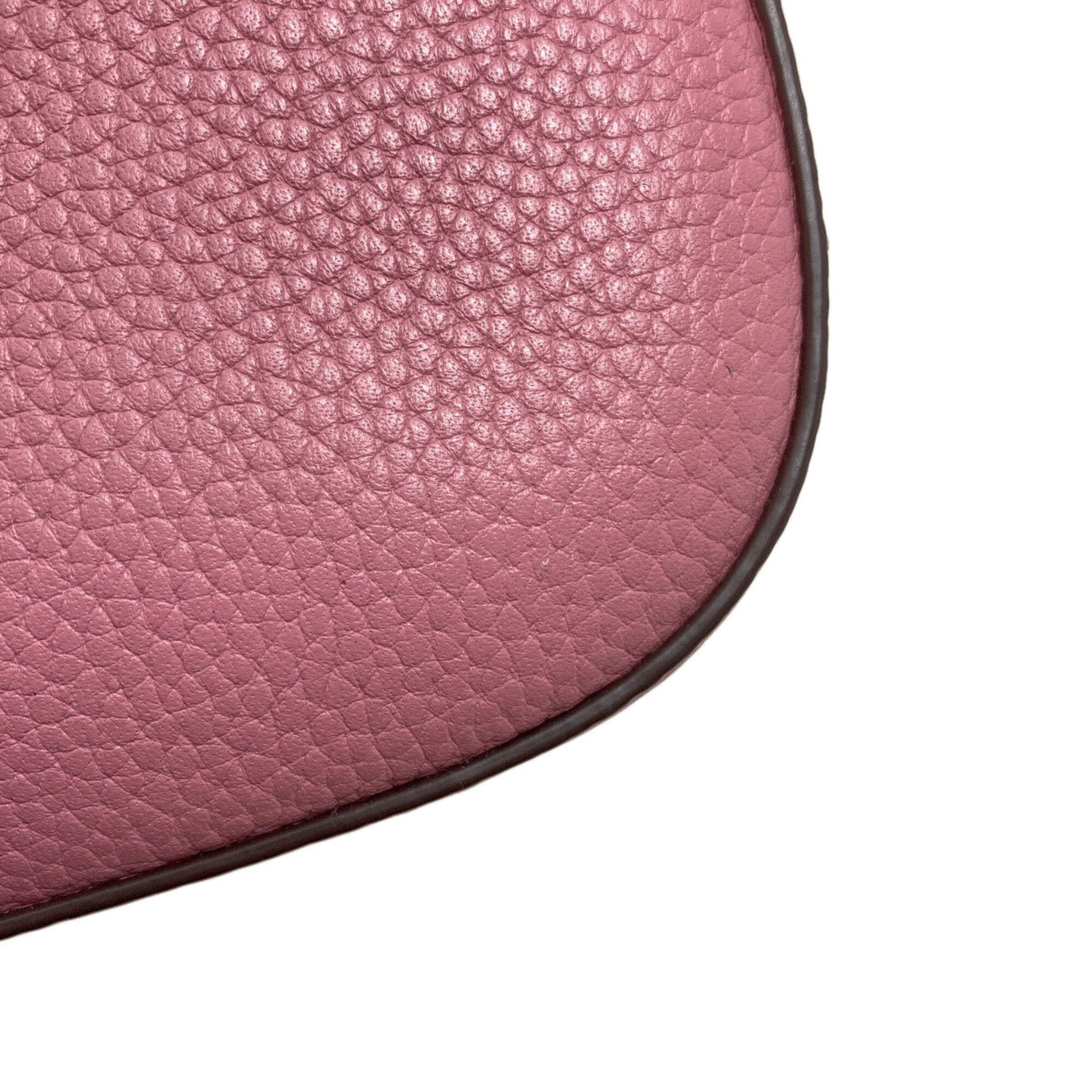 Tory Burch Pink Leather Shoulder Bag (Pre-Owned)