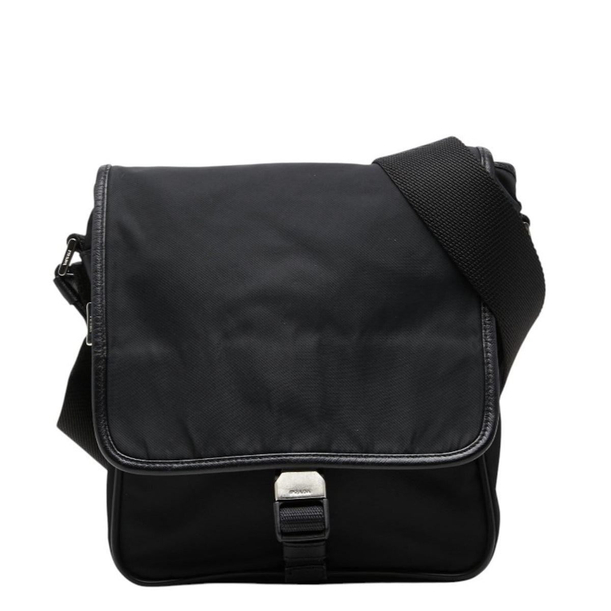 Prada Black Nylon Shoulder Bag (Pre-Owned)