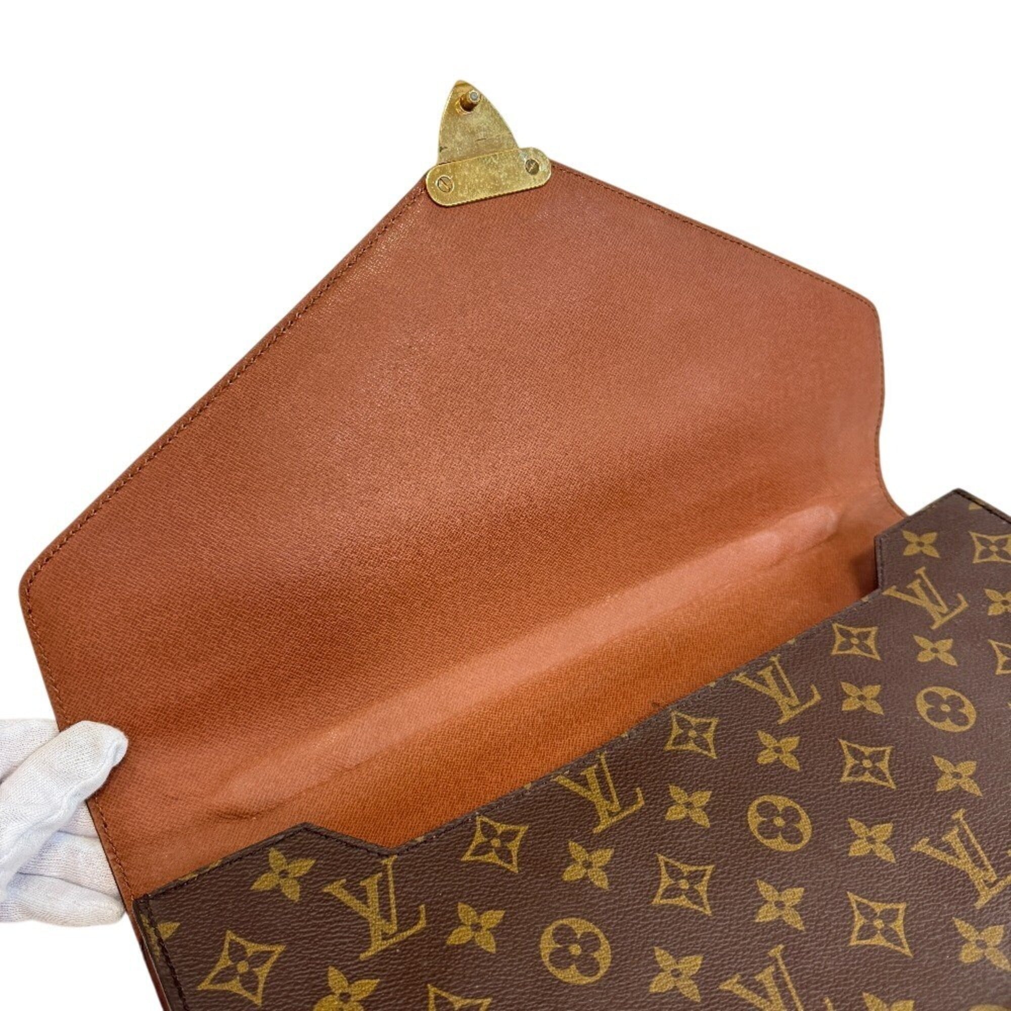 Louis Vuitton Monogram Brown Monogram Briefcase (Pre-Owned)