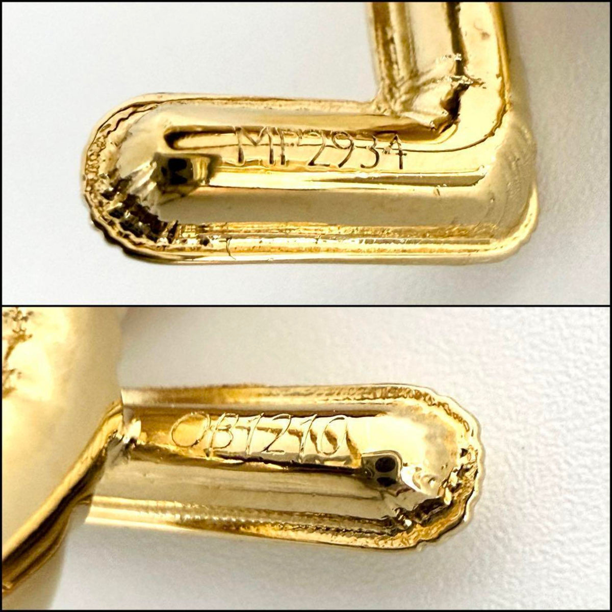 Louis Vuitton Metal Band Ring (Pre-Owned)