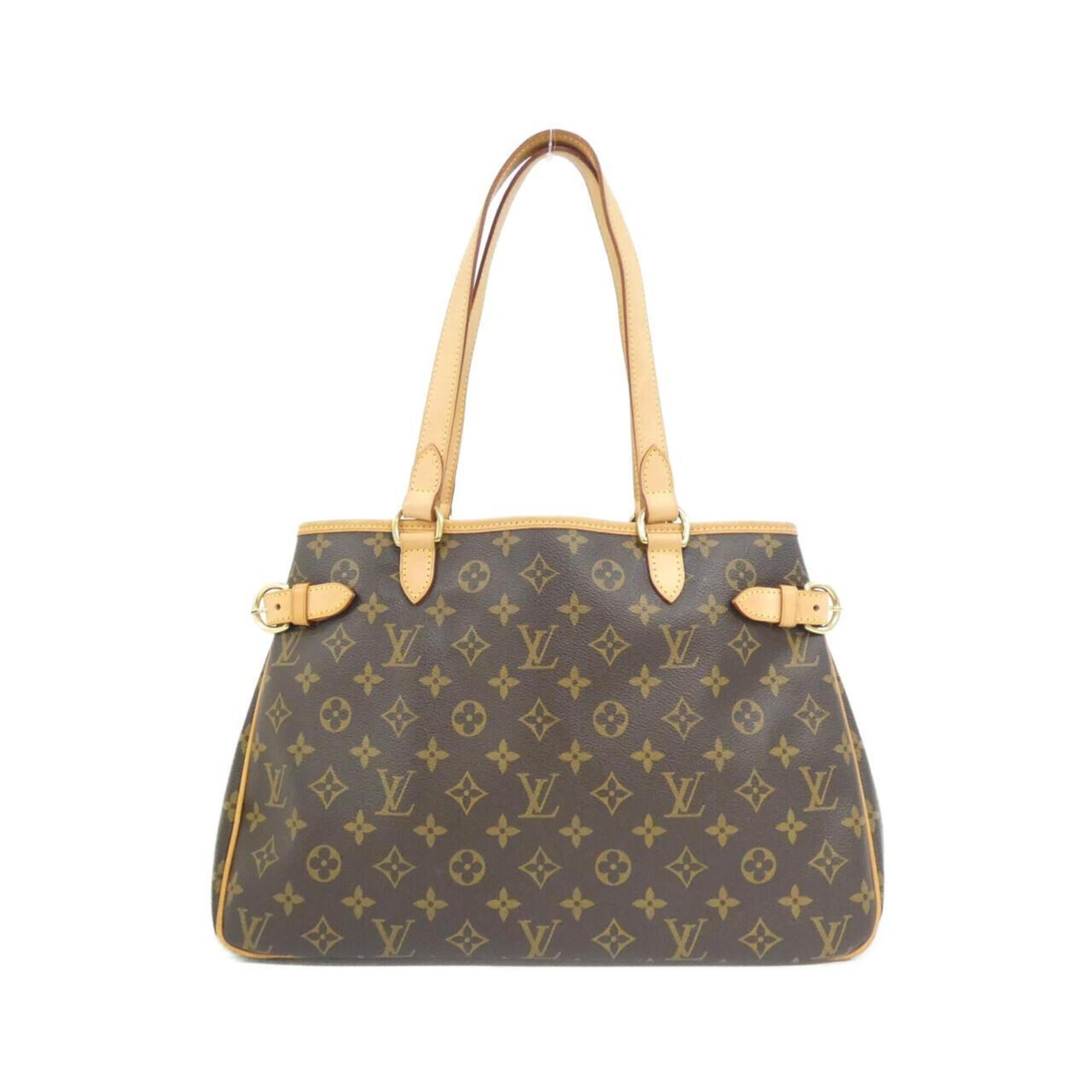 Louis Vuitton Marron Coated Canvas Handbag (Pre-Owned)