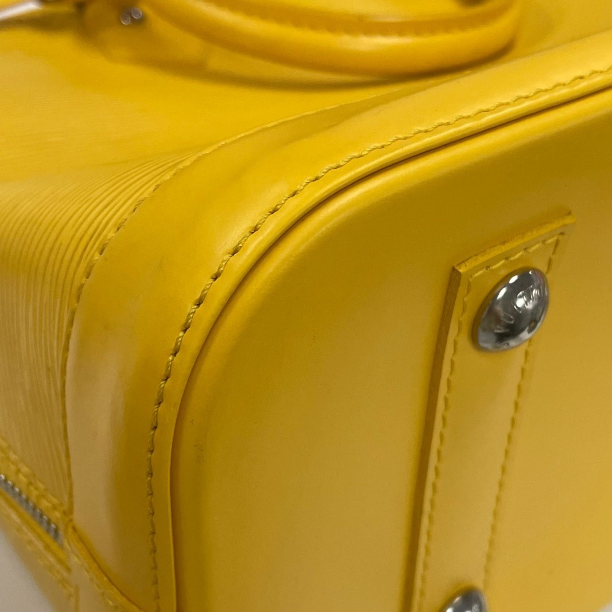 Louis Vuitton Mimosa Yellow Epi Leather Handbag Tote Bag (Pre-Owned)