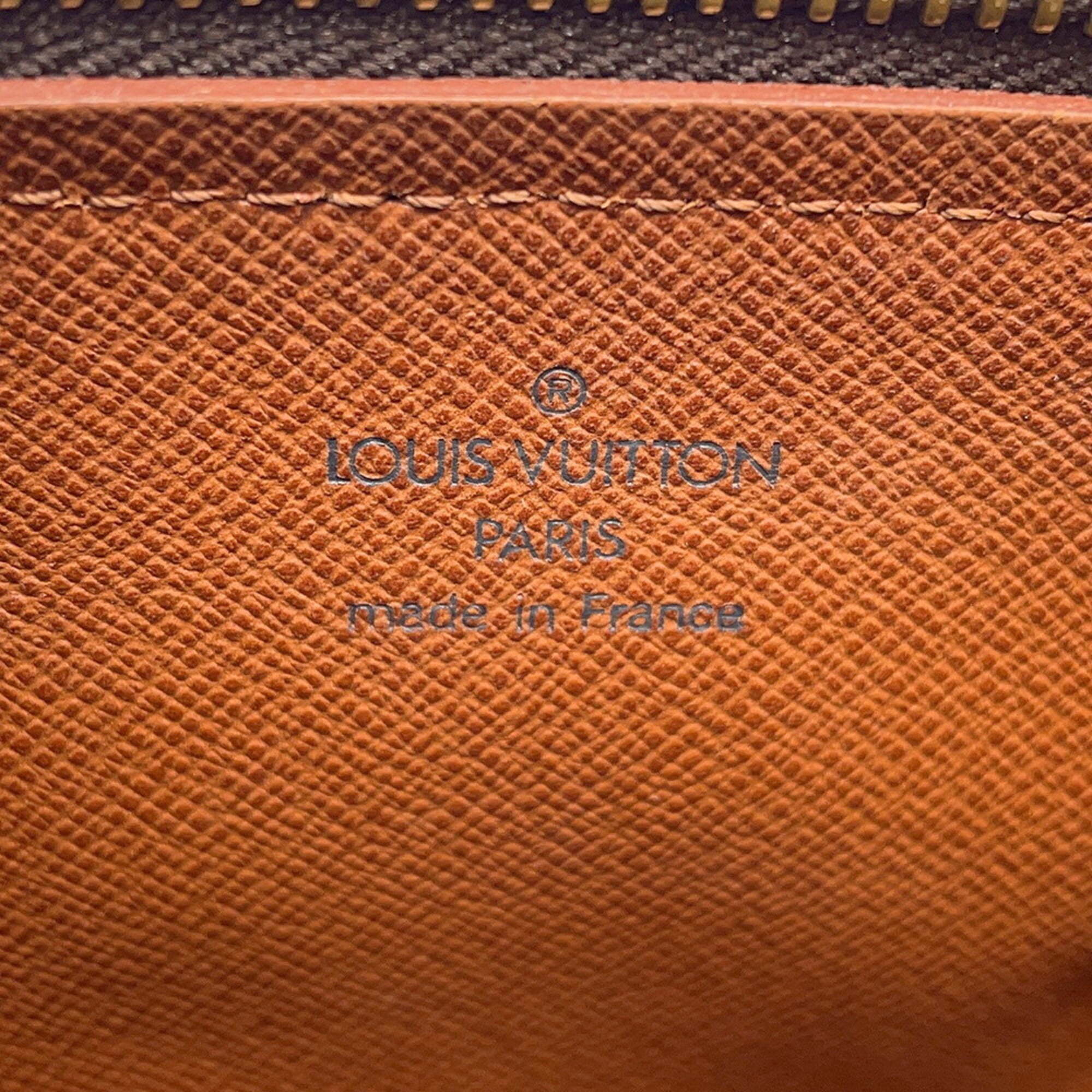 Louis Vuitton Brown Monogram Boston Bag Handbag (Pre-Owned)