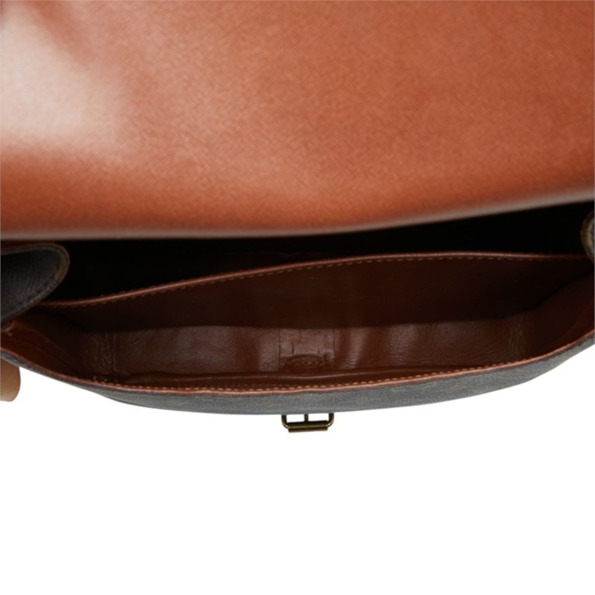 Louis Vuitton Brown Pvc Leather Shoulder Bag (Pre-Owned)