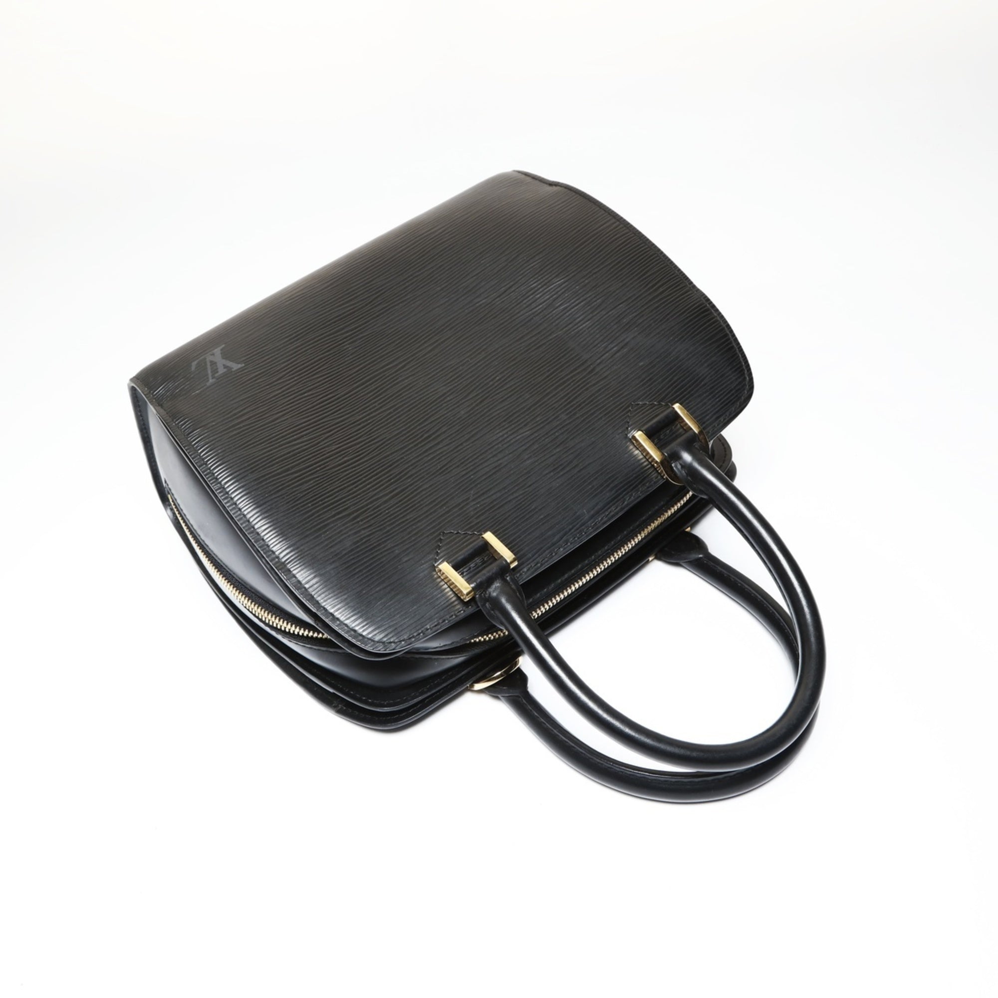 Louis Vuitton Epi Black Epi Leather Handbag (Pre-Owned)