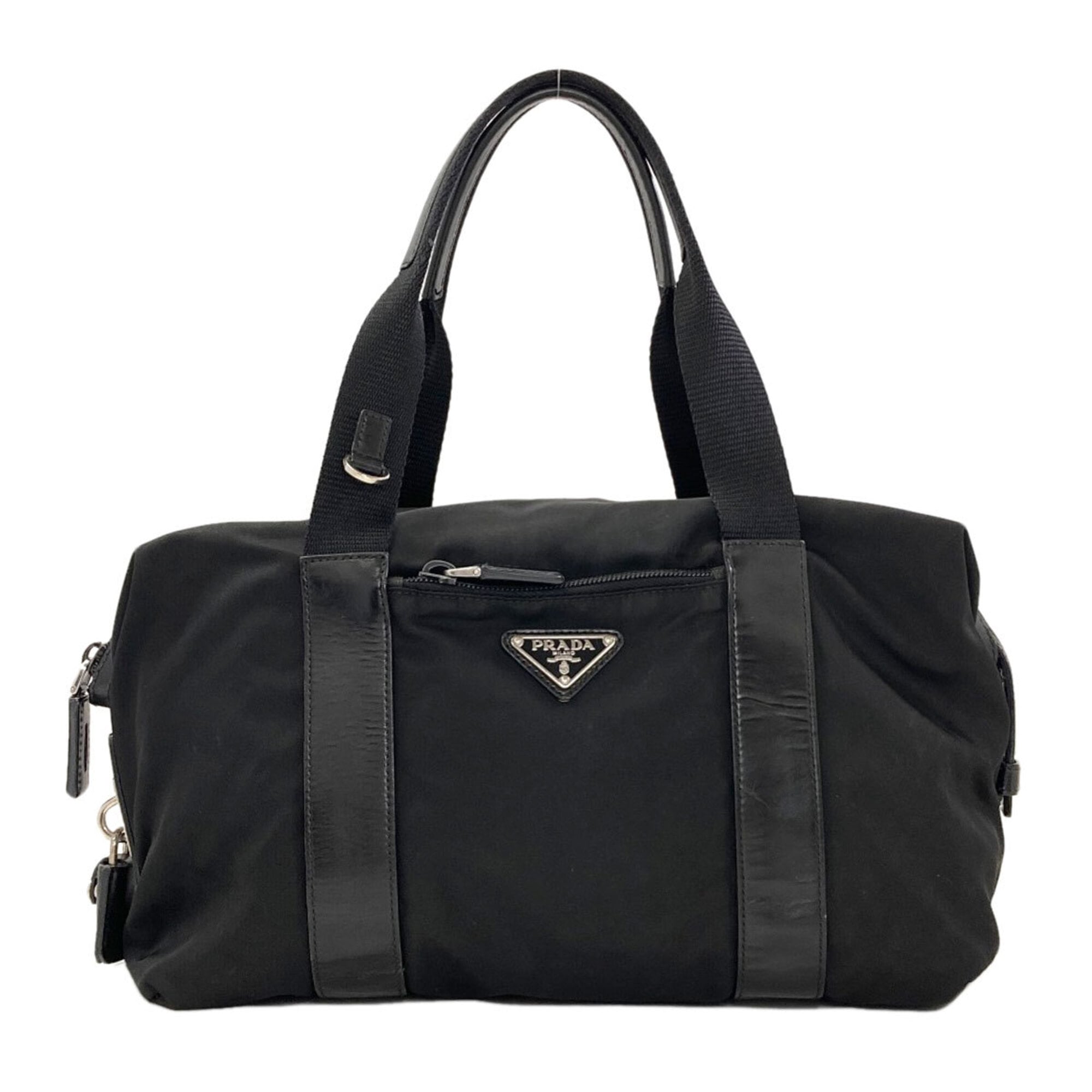 Prada Black Nylon Tote Bag (Pre-Owned)
