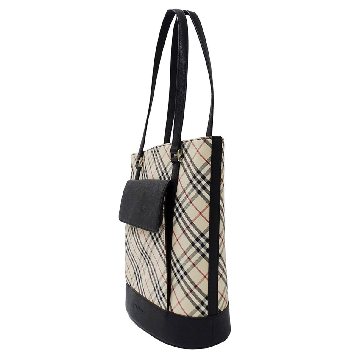 Burberry Beige Canvas Tote Bag (Pre-Owned)