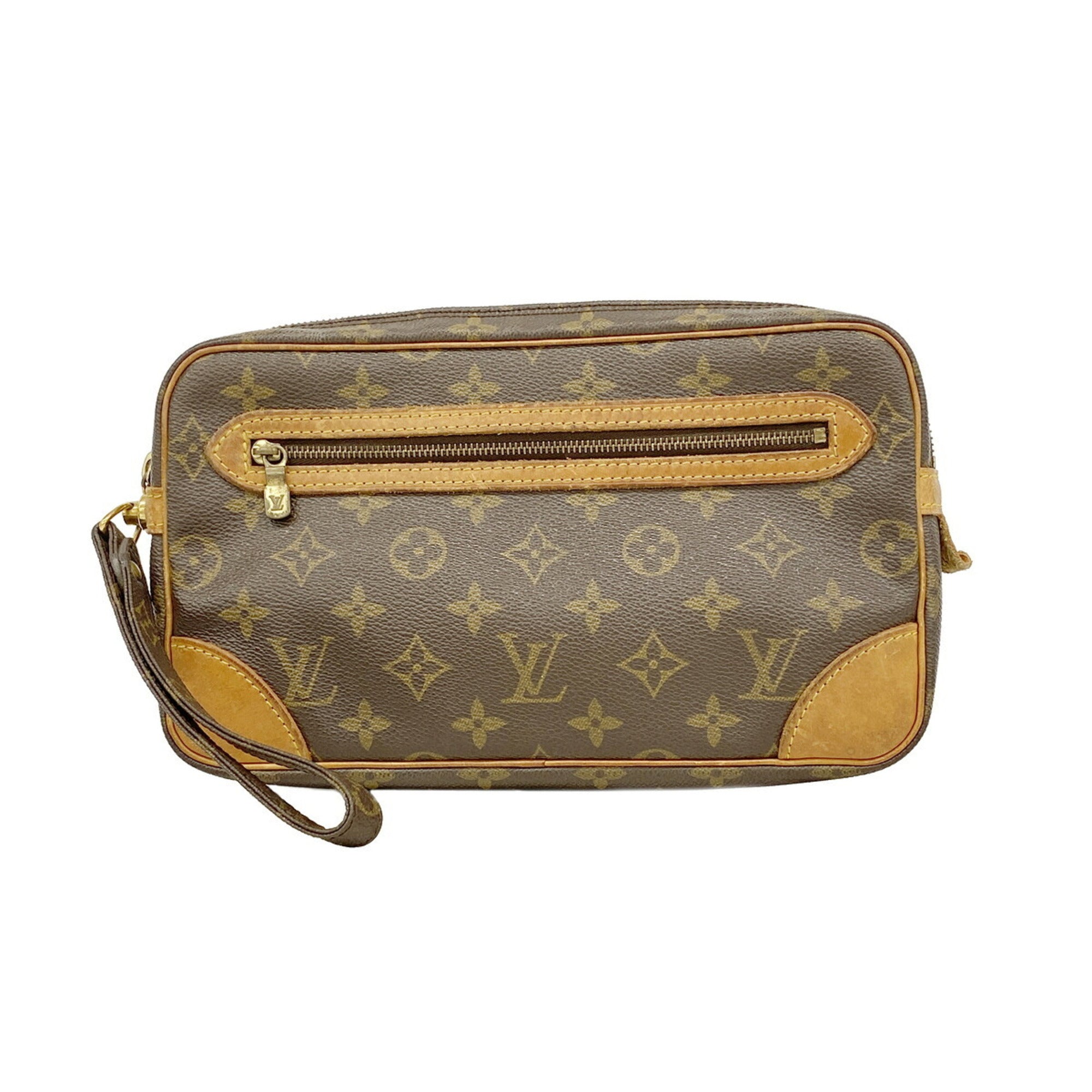 Louis Vuitton Brown Clutch Bag (Pre-Owned)
