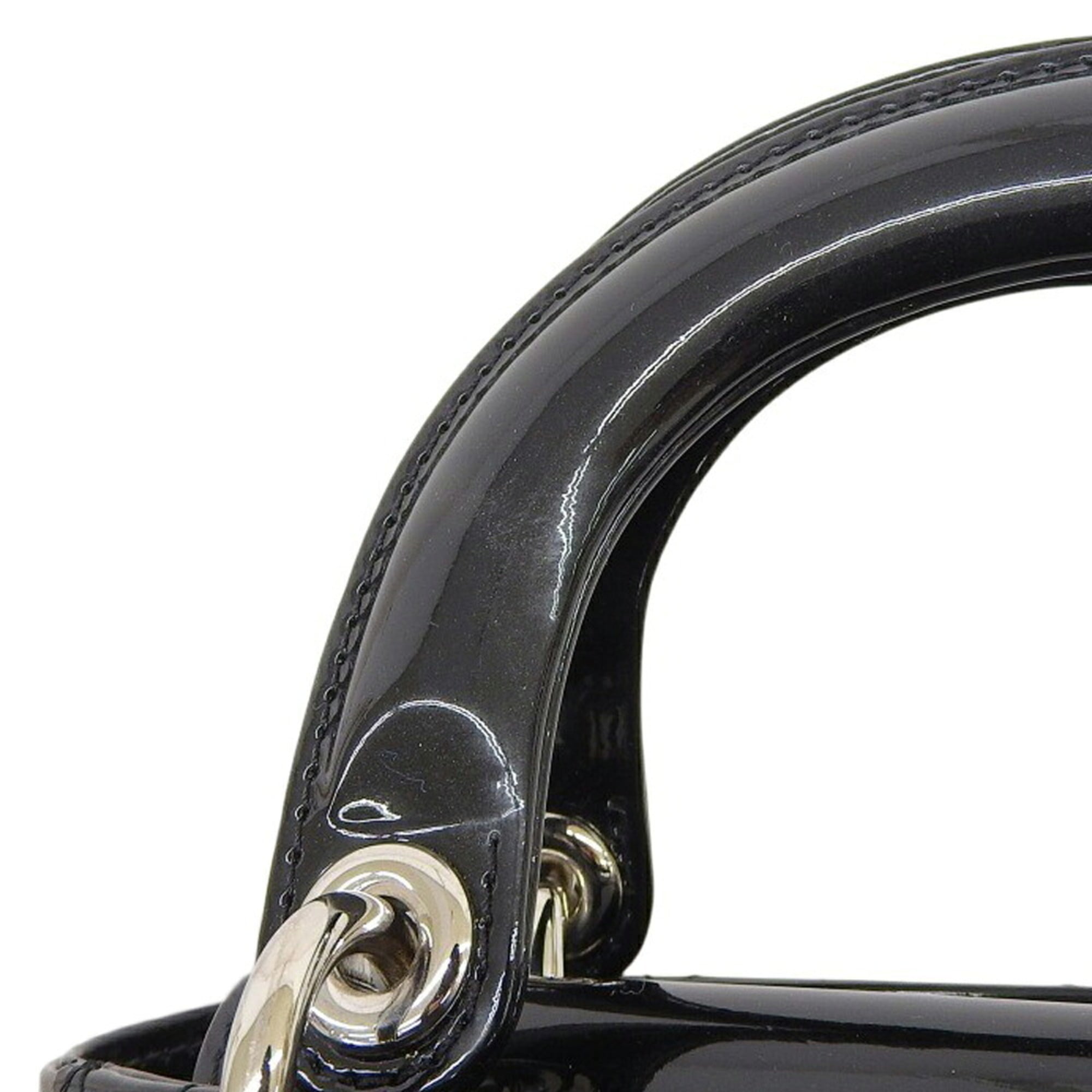 Christian Dior Black Leather Handbag (Pre-Owned)