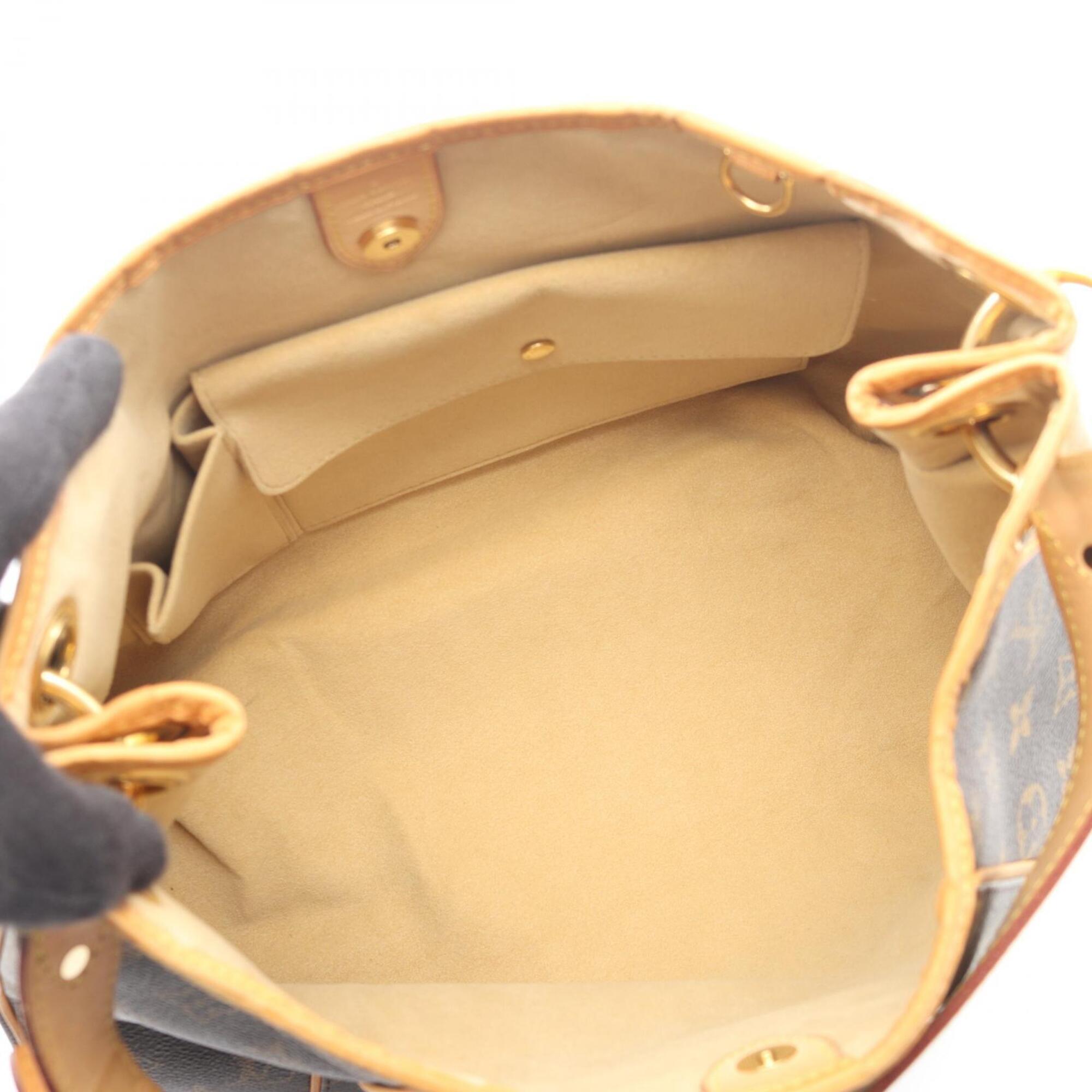 Louis Vuitton Brown Pvc Leather Handbag Shoulder Bag (Pre-Owned)