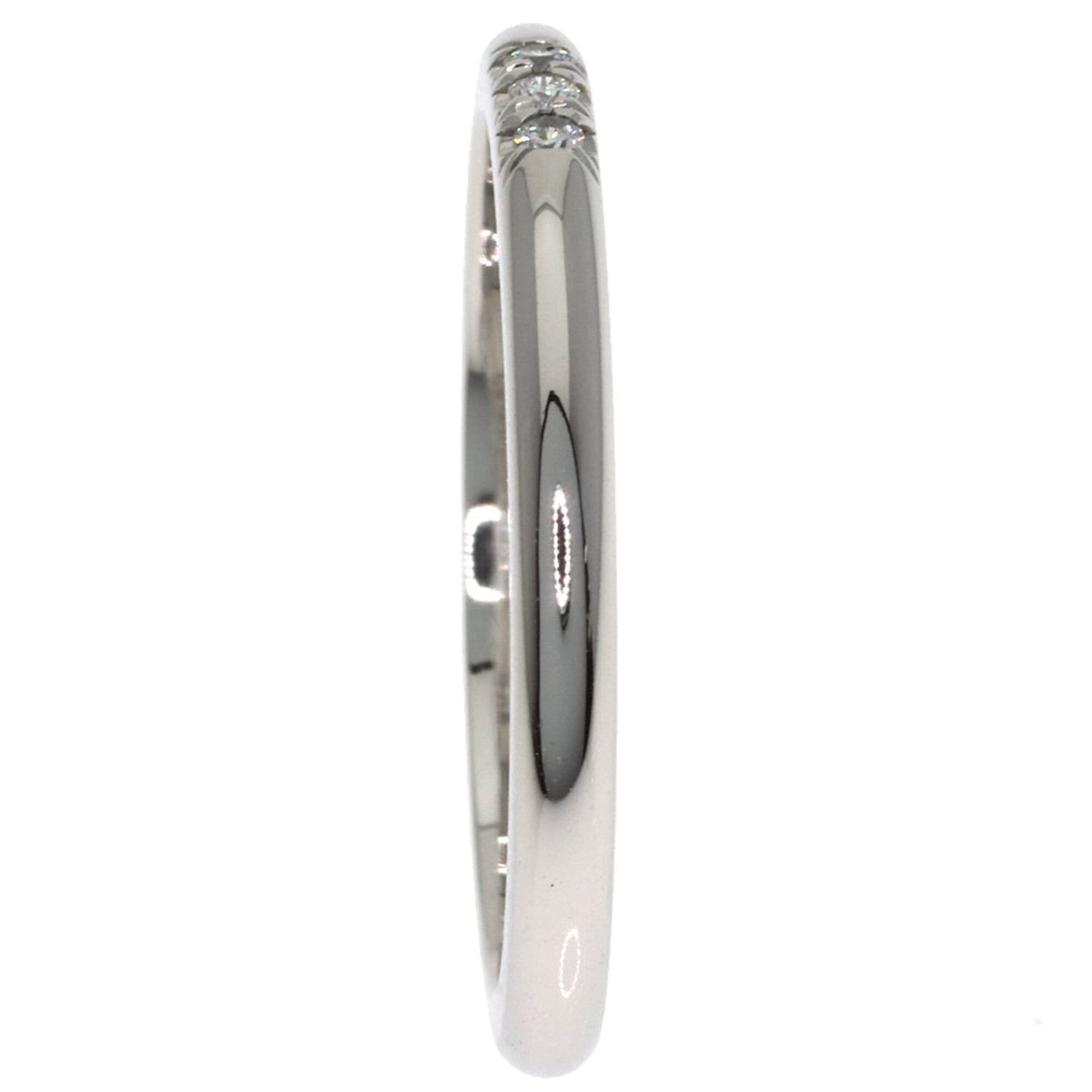 Tiffany Silver Platinum 950 Band Ring (Pre-Owned)