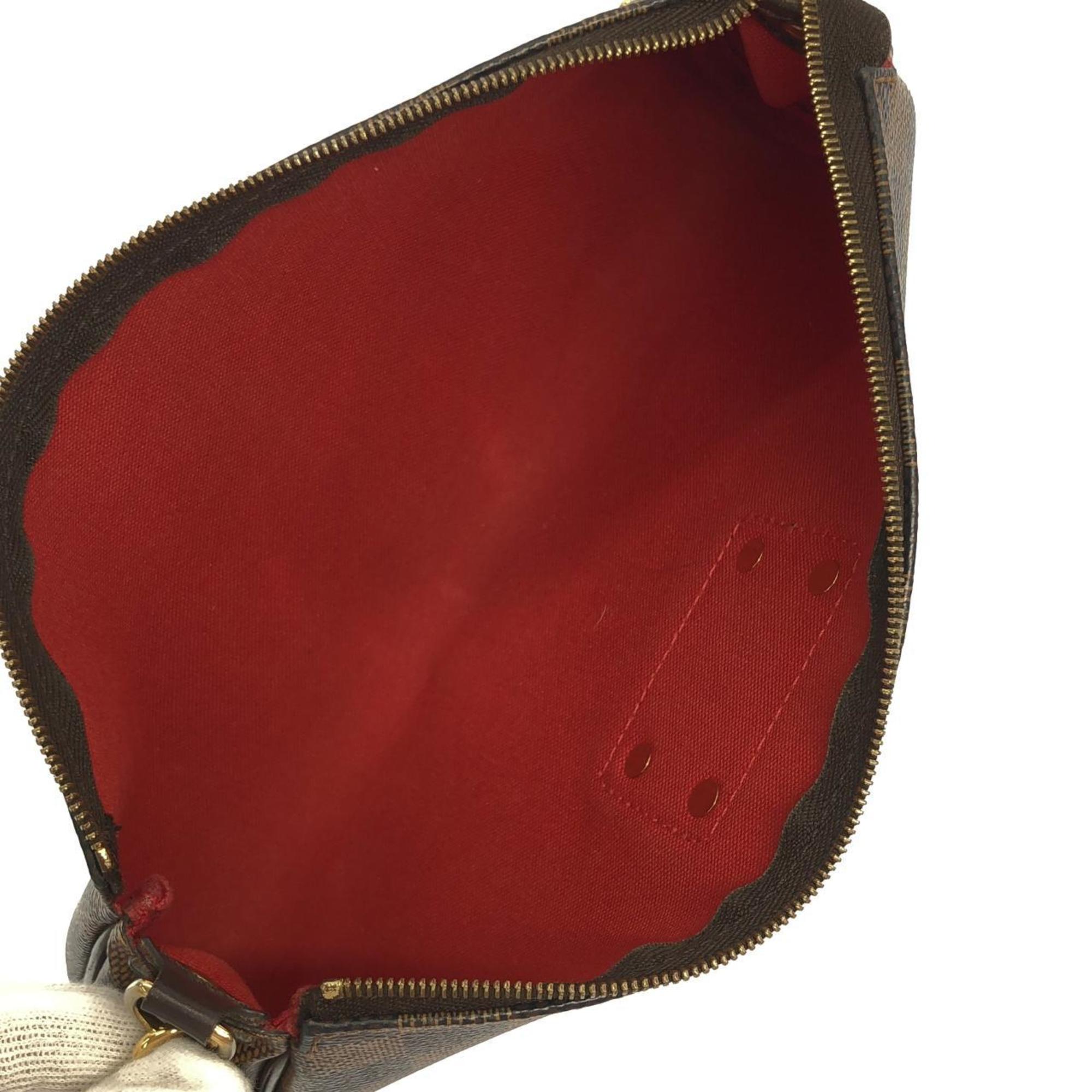 Louis Vuitton Damier Ebene Coated Canvas Shoulder Bag (Pre-Owned)