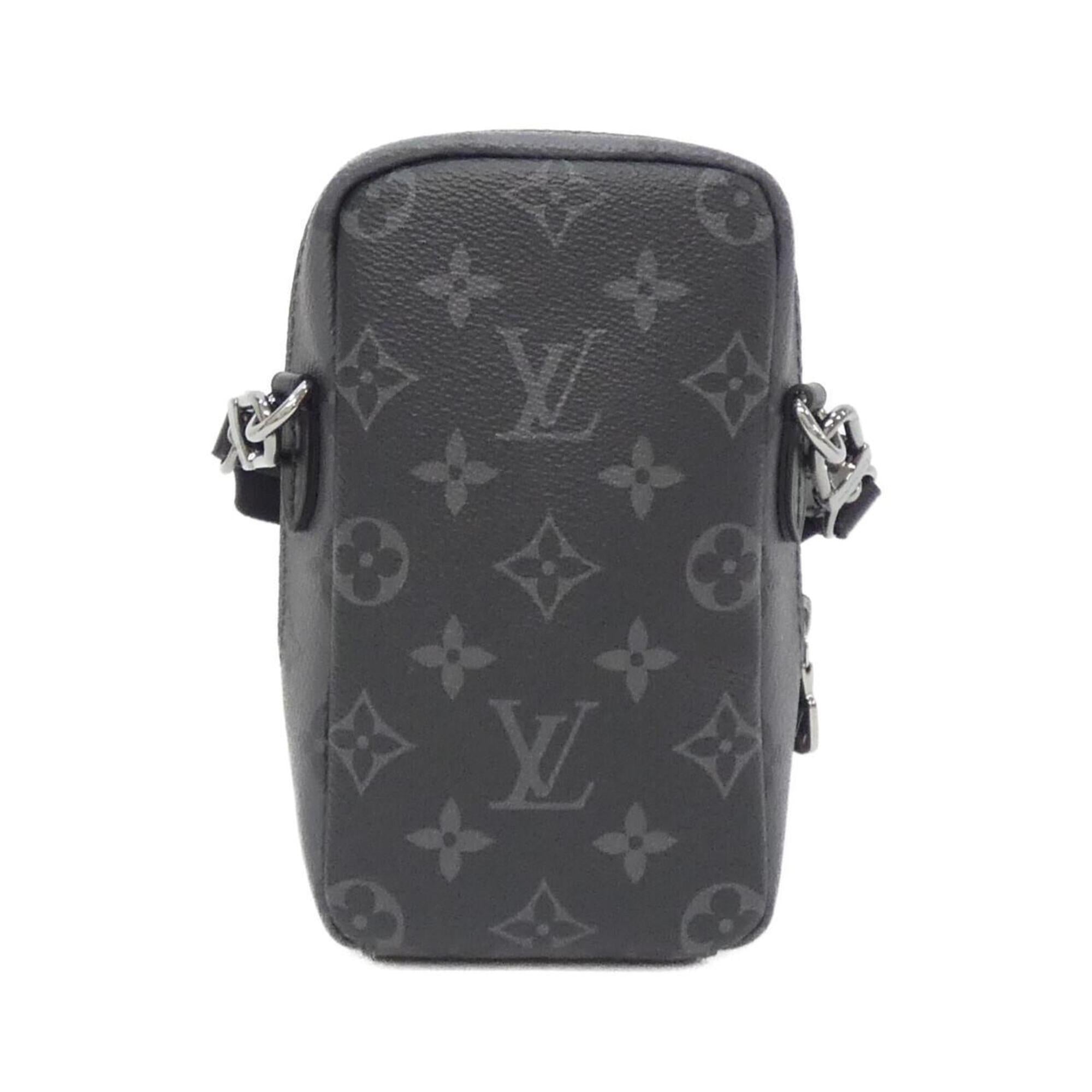 Louis Vuitton Monogram Eclipse Black Coated Canvas Handbag Shoulder Bag (Pre-Owned)