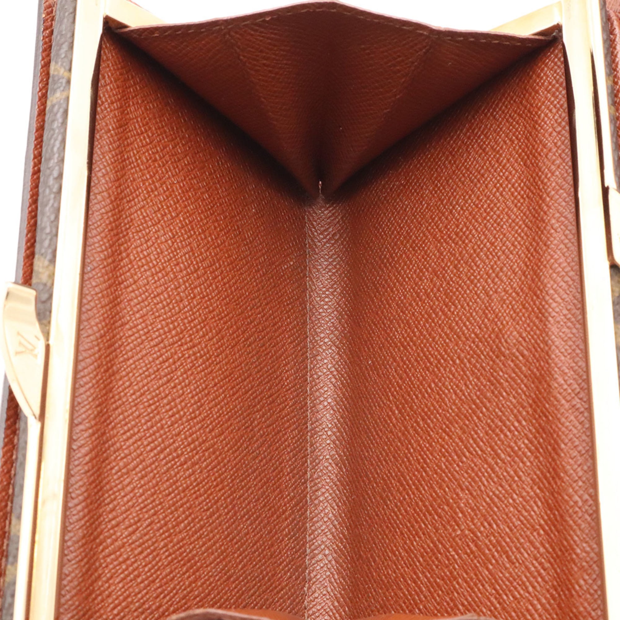 Louis Vuitton Brown Galle Monogram Wallet (Bi-Fold) (Pre-Owned)